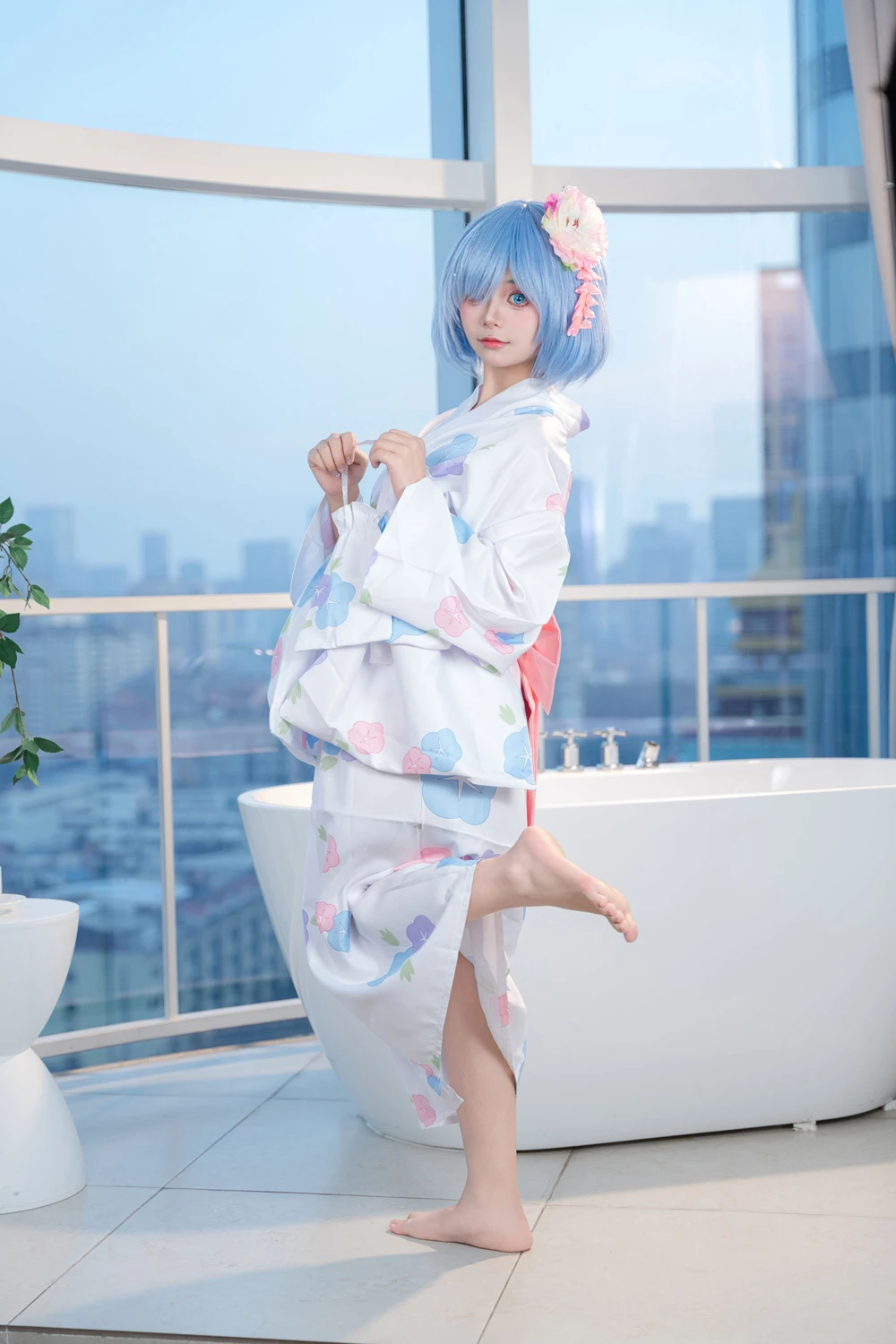 滕子京大王 – 从零开始的异世界生活-蕾姆和服 - 第 6 张