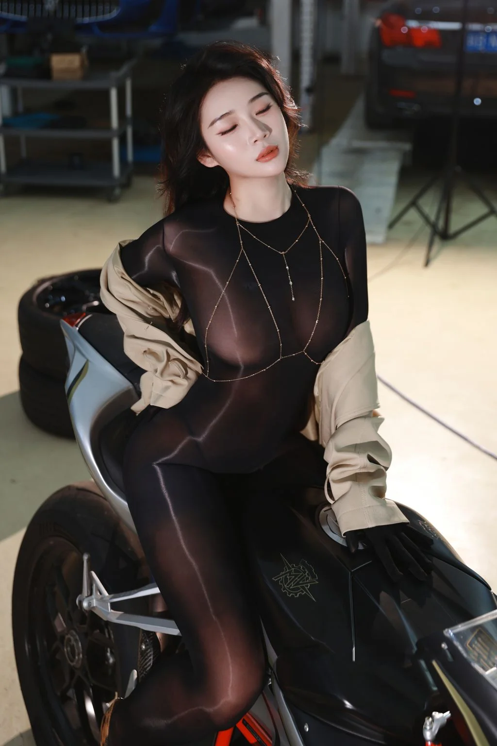 [内购无水印] 南乔 机车女郎 127P 第112张（南乔）