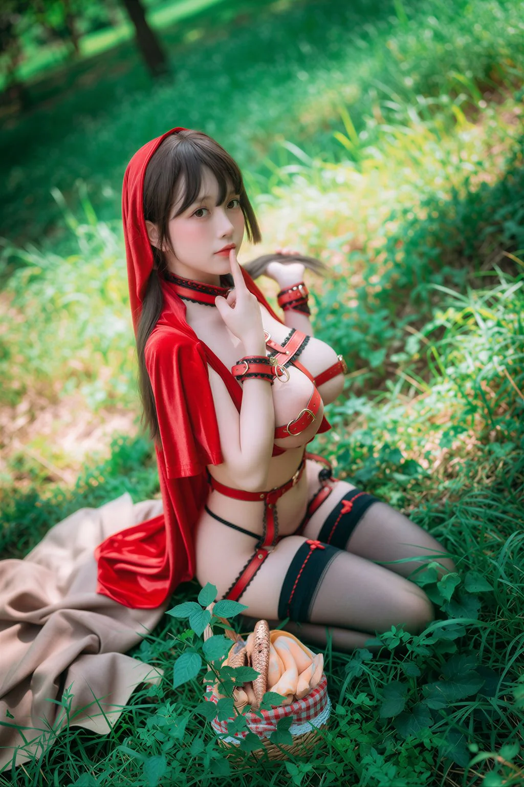 [DJAWA Photo] DDiDDi Cheeky Red Riding Hood 157P 第154张（DDiDDi）