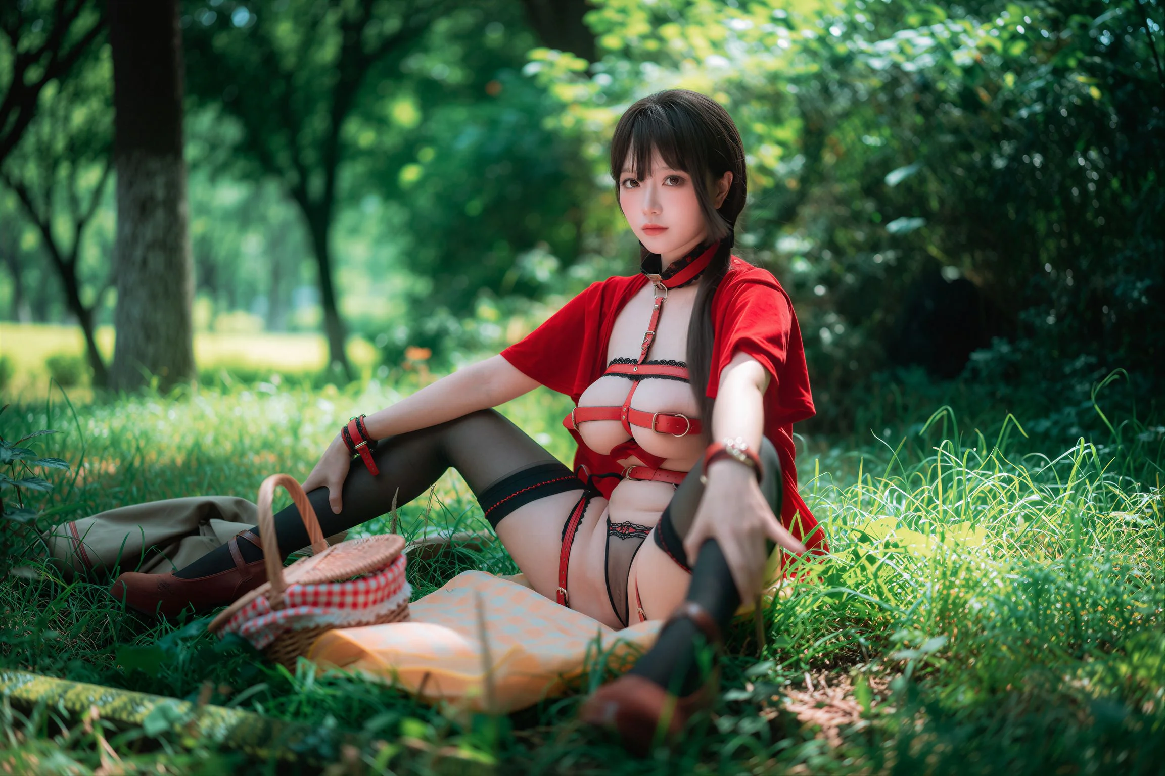 [DJAWA Photo] DDiDDi Cheeky Red Riding Hood 157P 第38张（DDiDDi）