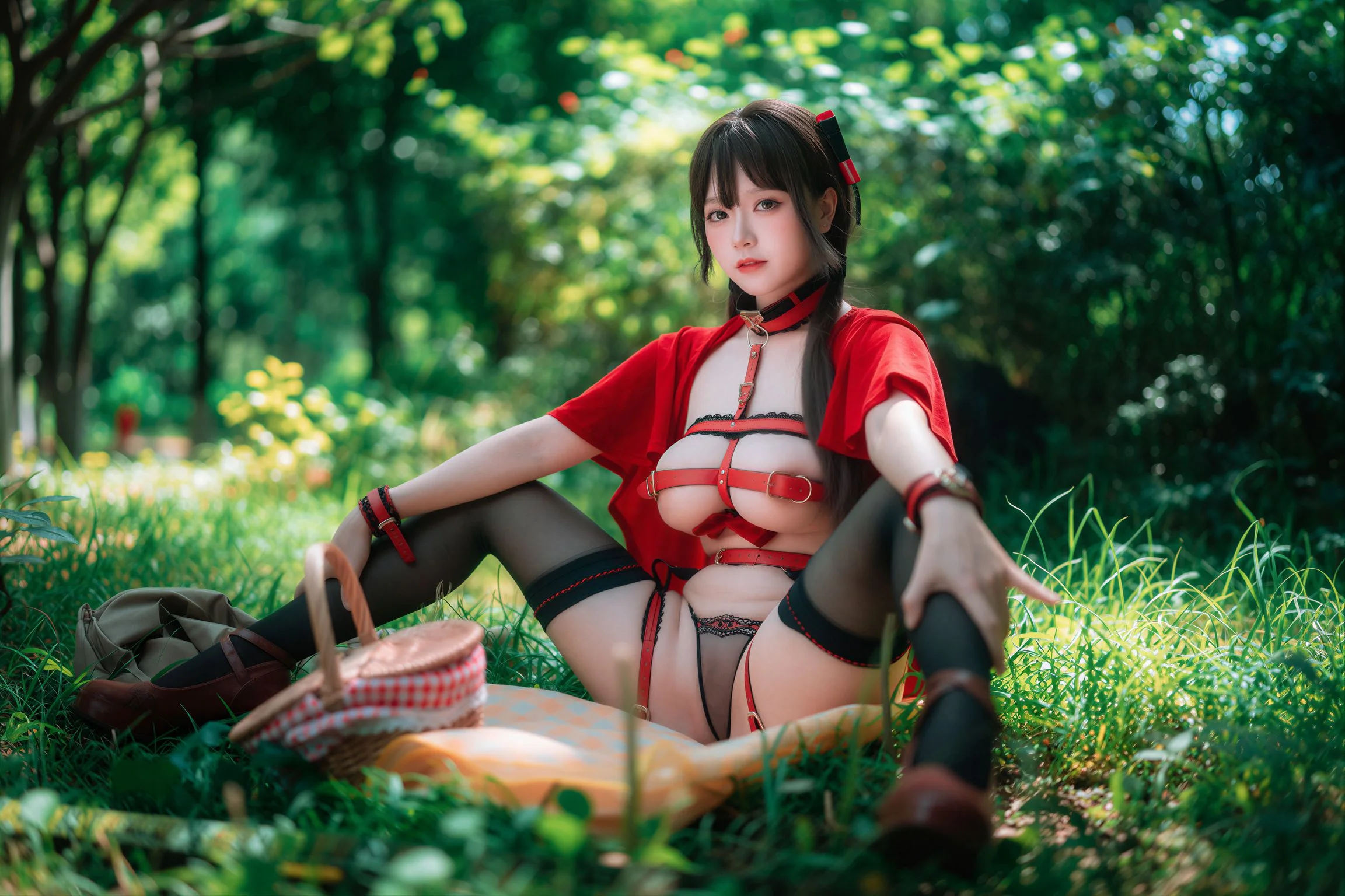 [DJAWA Photo] DDiDDi Cheeky Red Riding Hood 157P 第40张（DDiDDi）