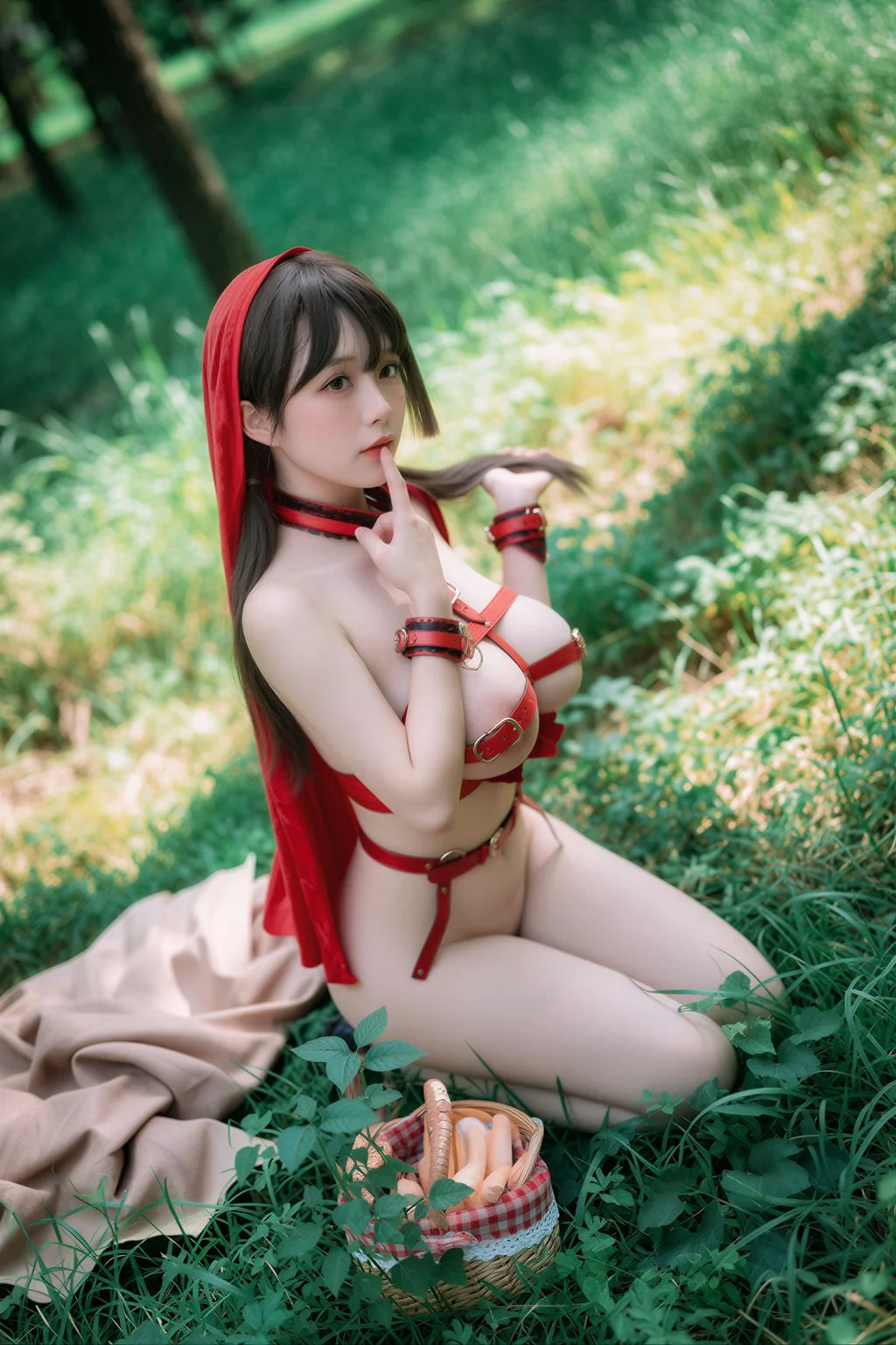 [DJAWA Photo] DDiDDi Cheeky Red Riding Hood 157P 第79张（DDiDDi）