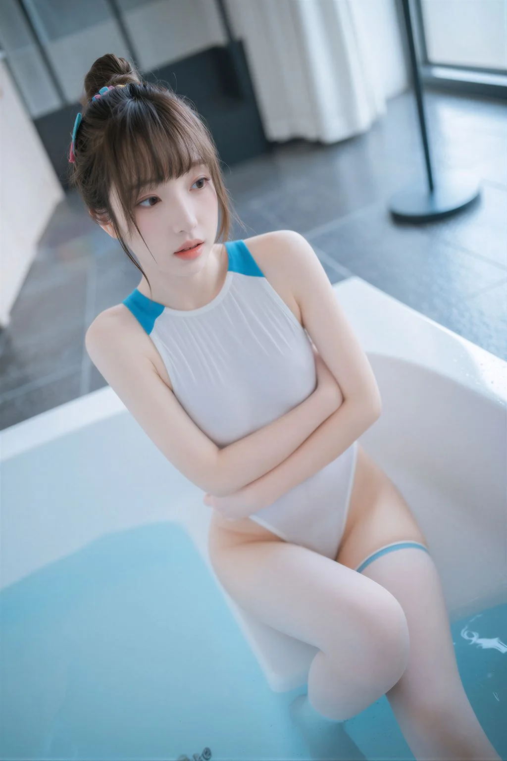 [DJAWA Photo] Hanari (하나리) Swimming Lessons #17 152P 第3张（Hanari (하나리)）