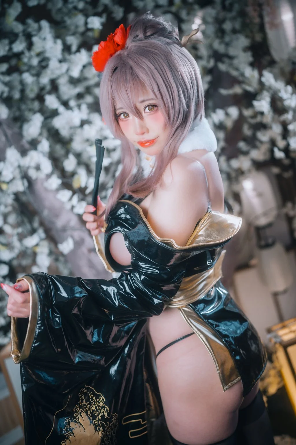 [DJAWA Photo] YuRa Nikke Noir Black Rabbit 102P 第13张（YuRa）