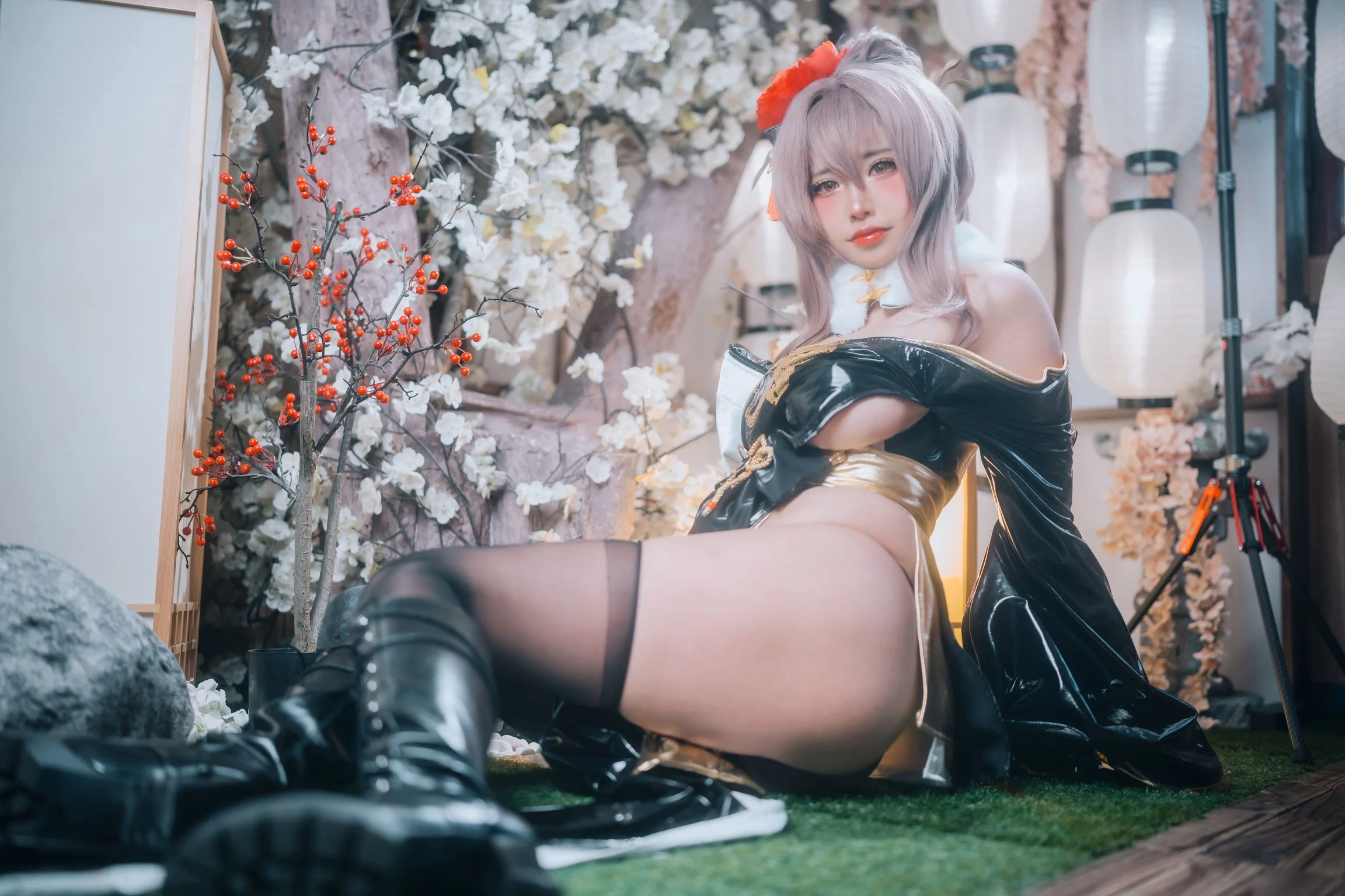 [DJAWA Photo] YuRa Nikke Noir Black Rabbit 102P 第15张（YuRa）