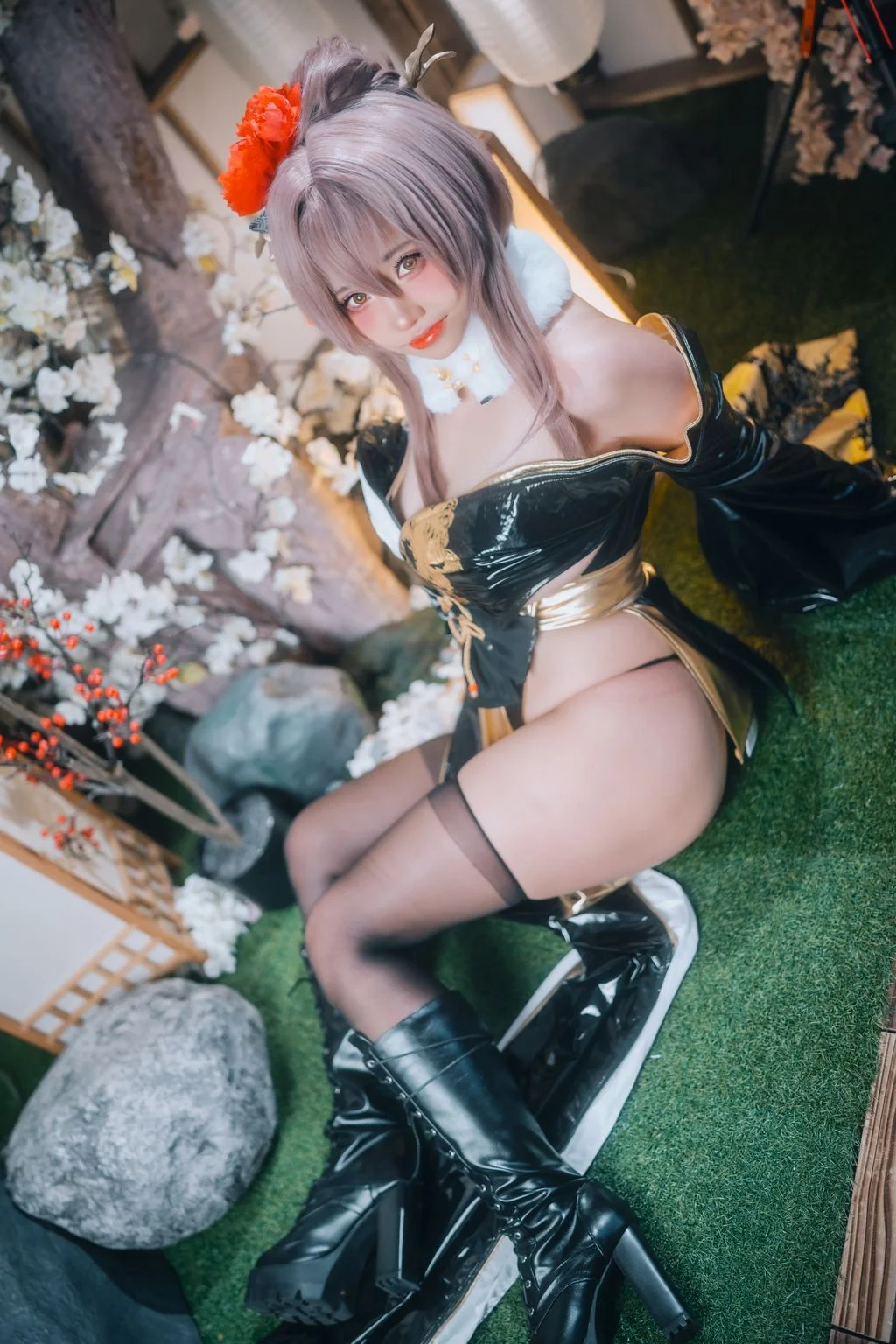 [DJAWA Photo] YuRa Nikke Noir Black Rabbit 102P 第17张（YuRa）