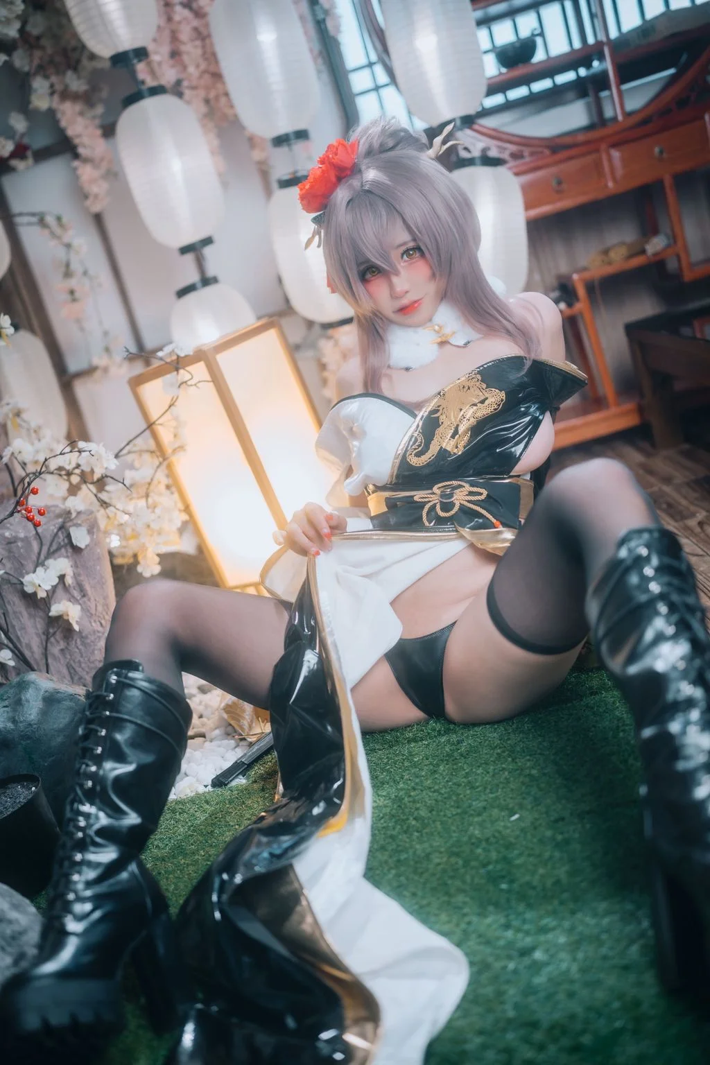 [DJAWA Photo] YuRa Nikke Noir Black Rabbit 102P 第19张（YuRa）