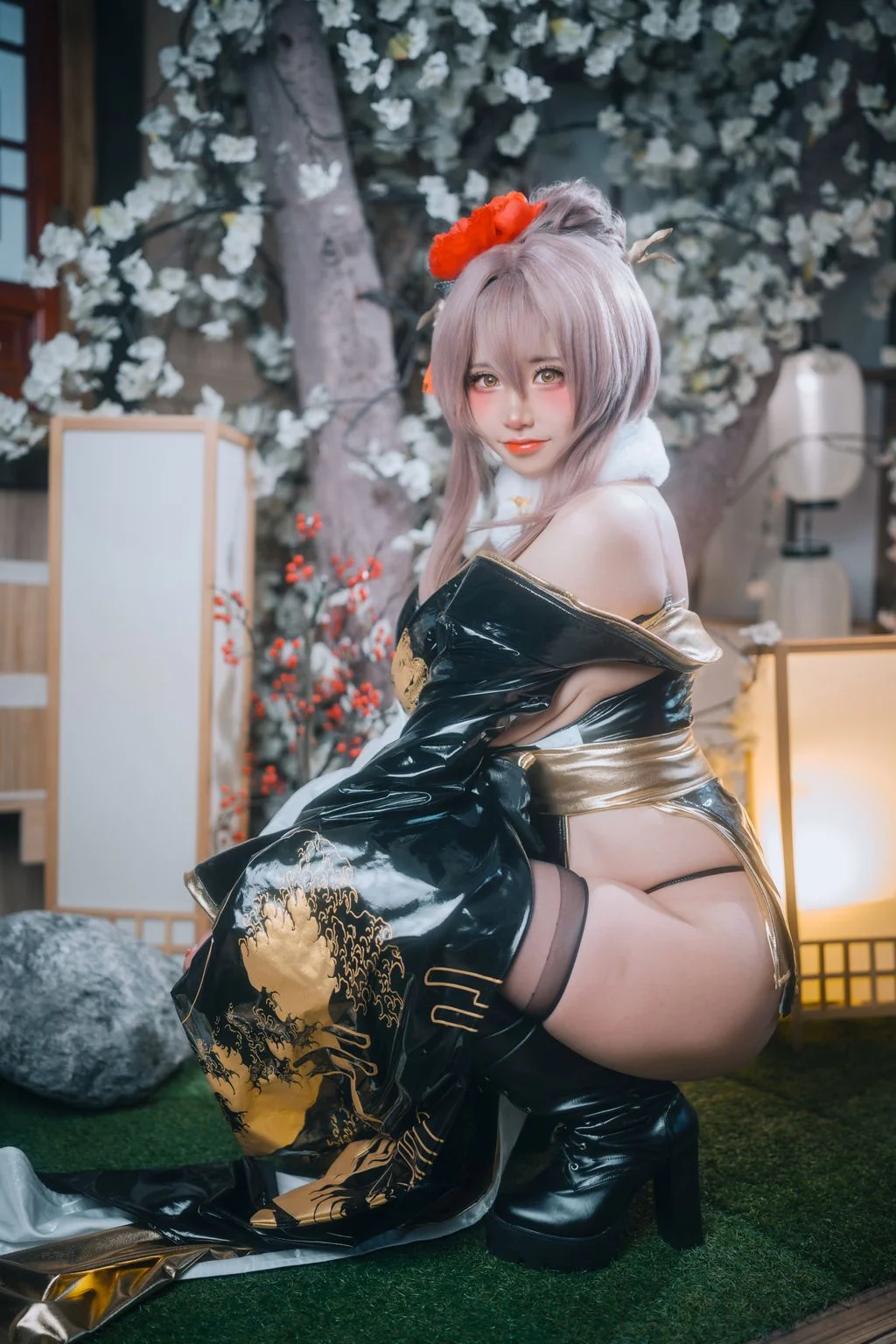 [DJAWA Photo] YuRa Nikke Noir Black Rabbit 102P 第20张（YuRa）