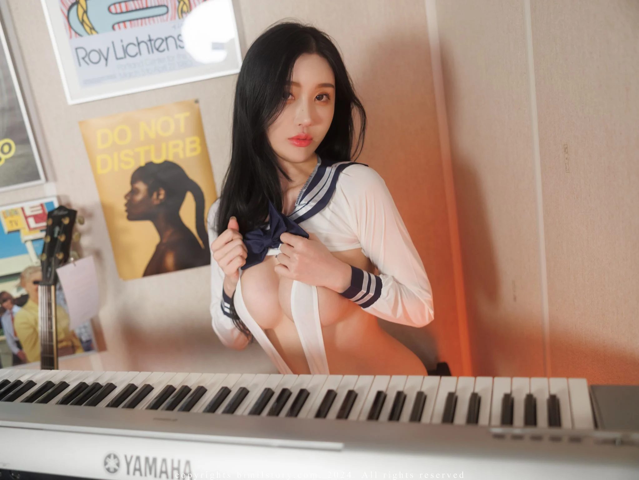 [Bimilstory] Gyuri (규리) Vol.02 In the Music Room 127P 第62张（Gyuri (규리)）