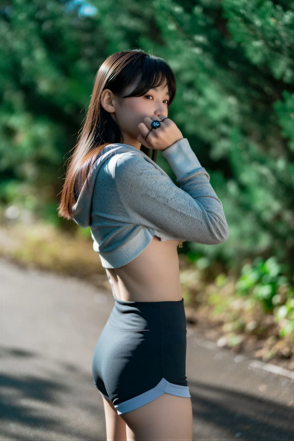 [DJAWA Photo] HENDOONG (혠둥이) Loose and Tight Jade Blue 50P 第18张（HENDOONG (혠둥이)）