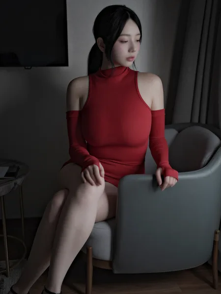 [LE] Suji 수지 – X-LEVEL Vol.82 「Meshed RED」 77P