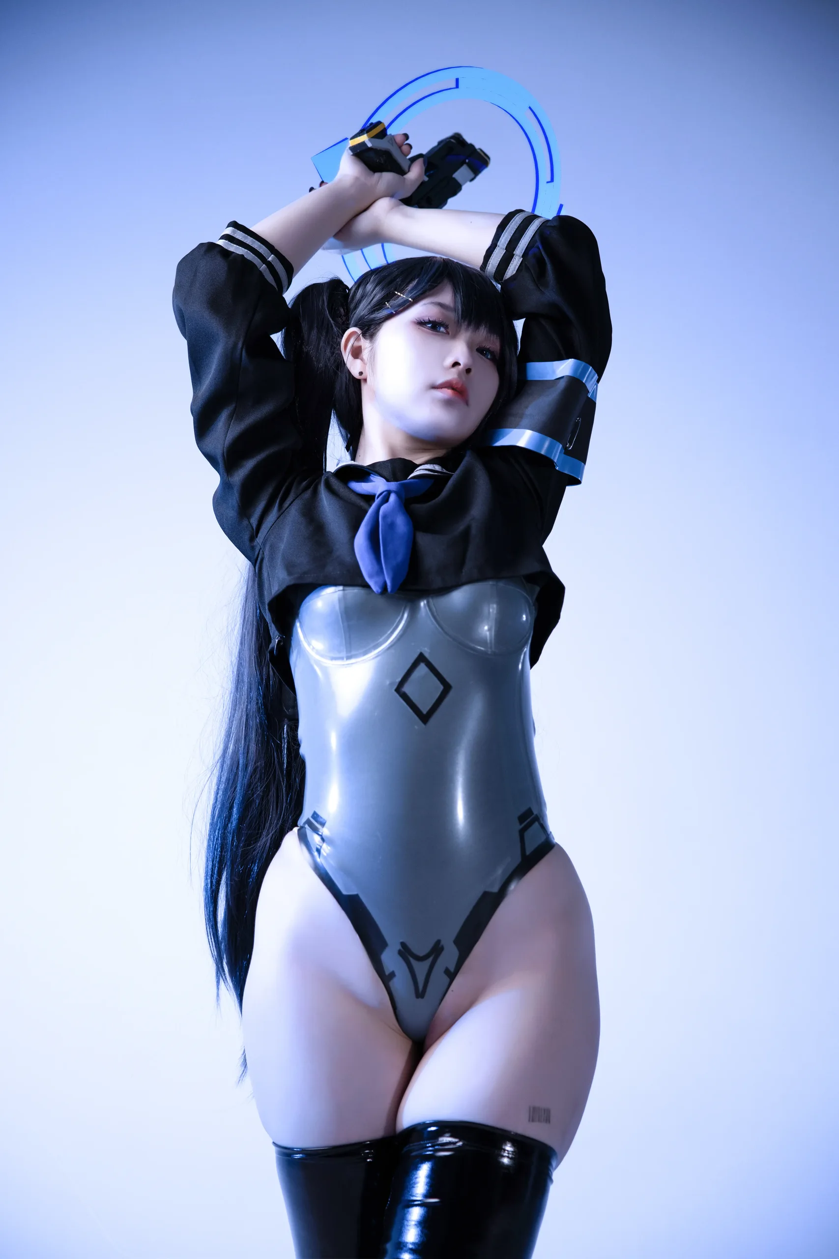 G44不会受伤 NO.081 碧蓝档案-猫塚响 30P - 第 23 张原画
