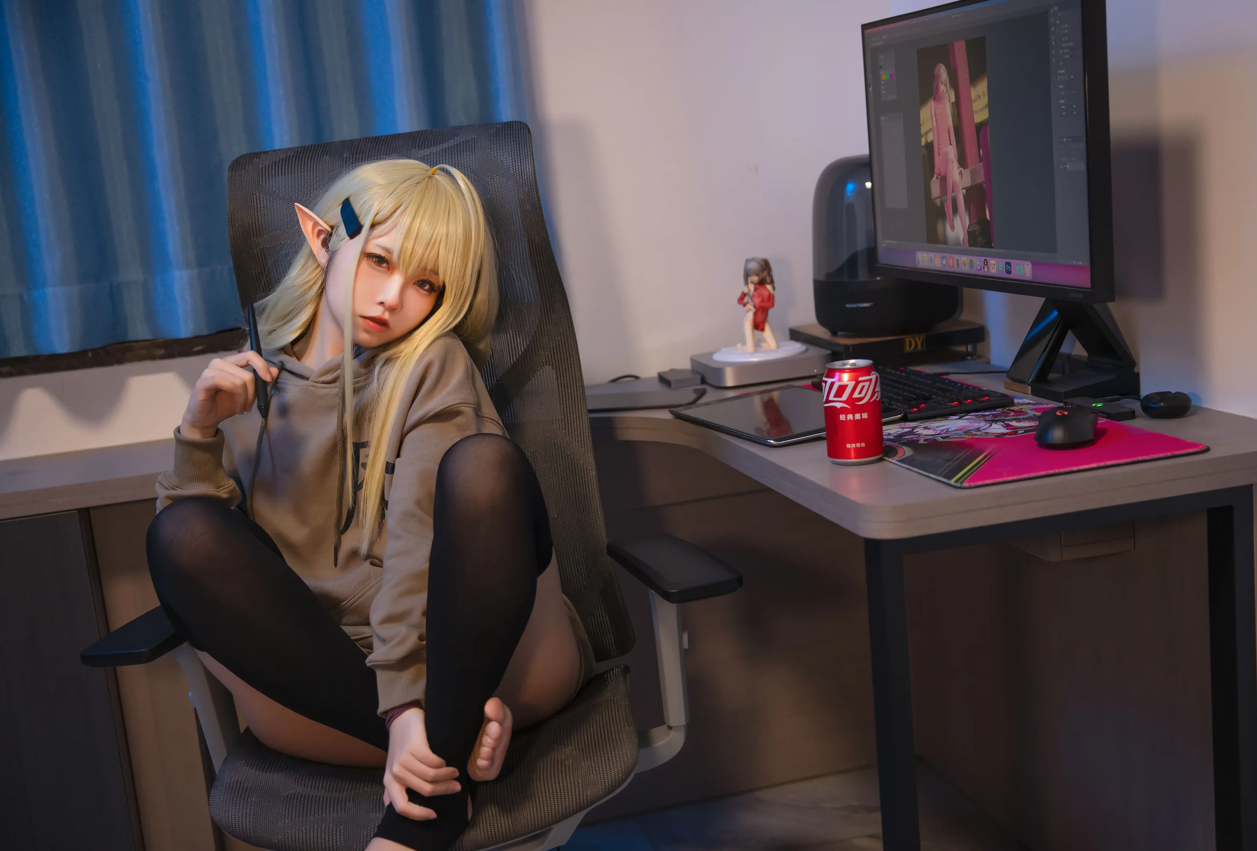 G44不会受伤 NO.085 水兰儿宅T 23P - 第 2 张原画