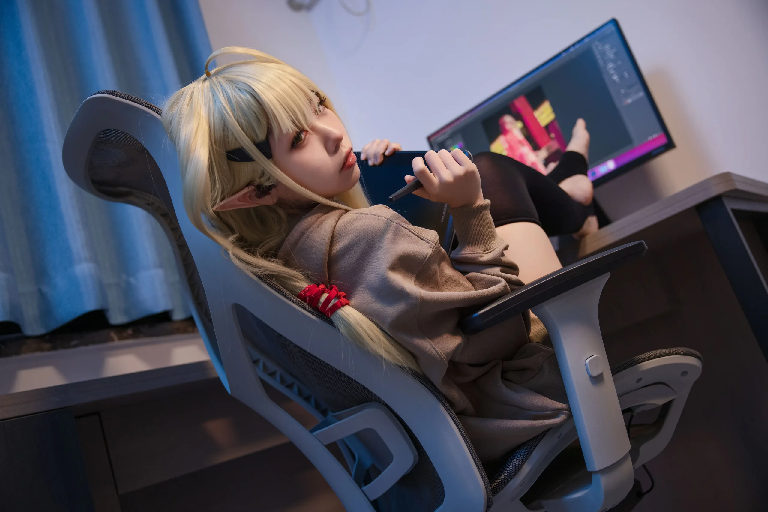 G44不会受伤 NO.085 水兰儿宅T 23P - 第 11 张原画