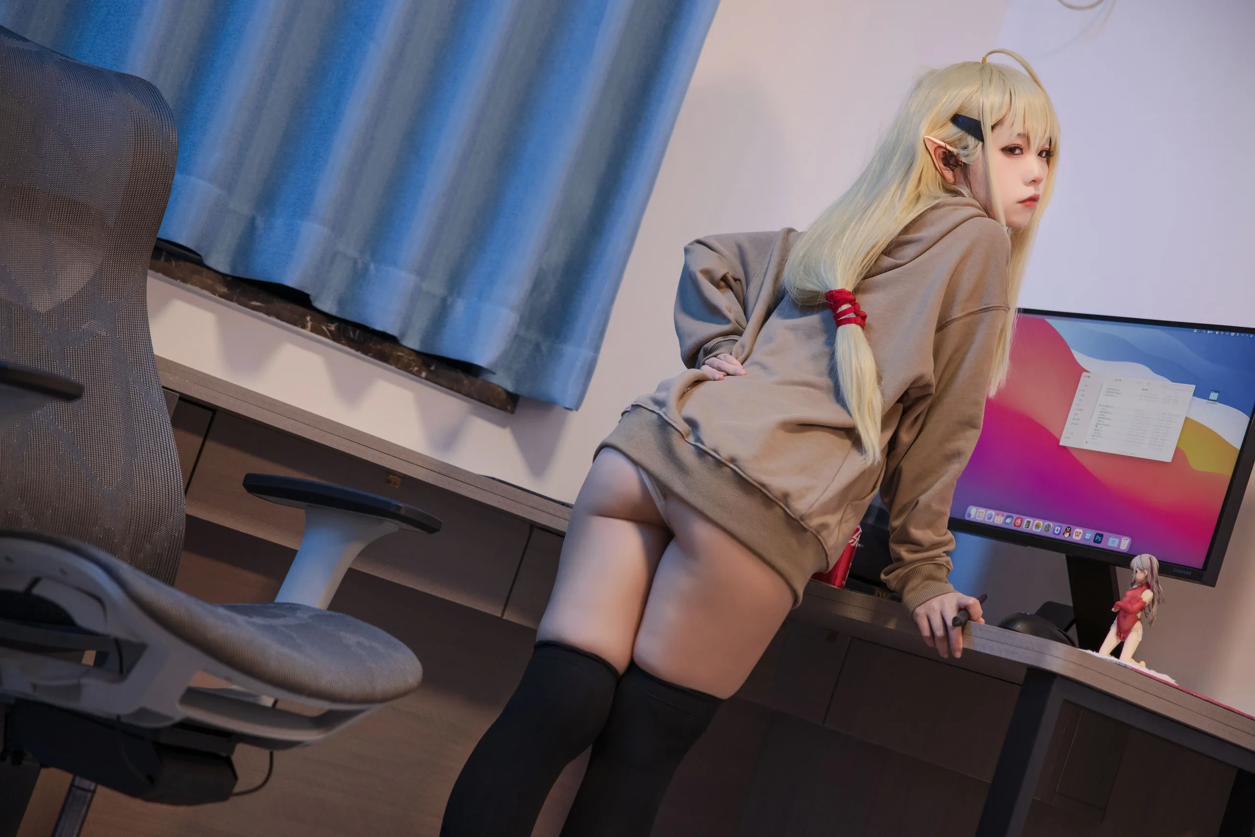 G44不会受伤 NO.085 水兰儿宅T 23P - 第 19 张原画