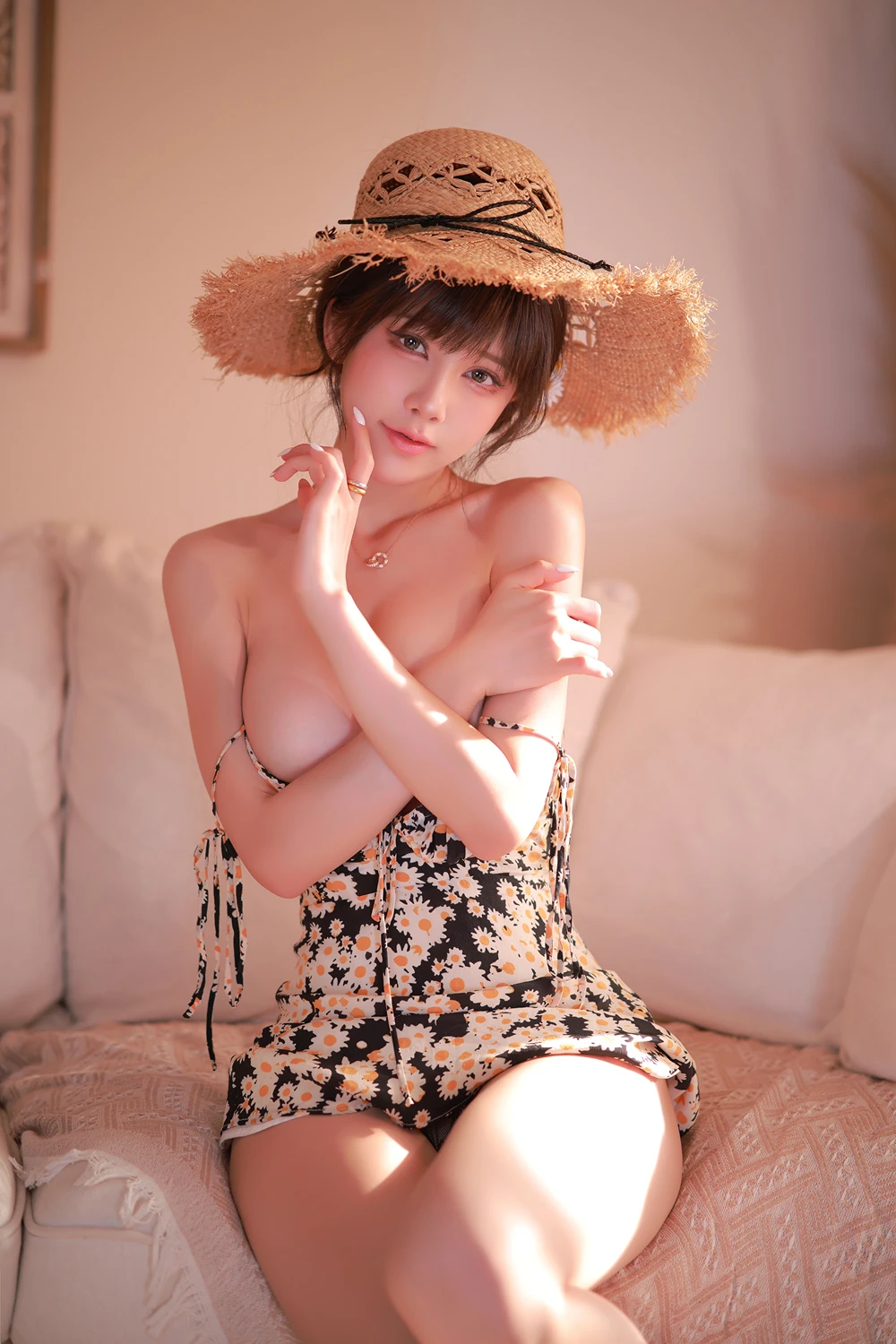 [水淼aqua] Cosplay 水淼Aqua – summer dress 70P - 第 52 张写真
