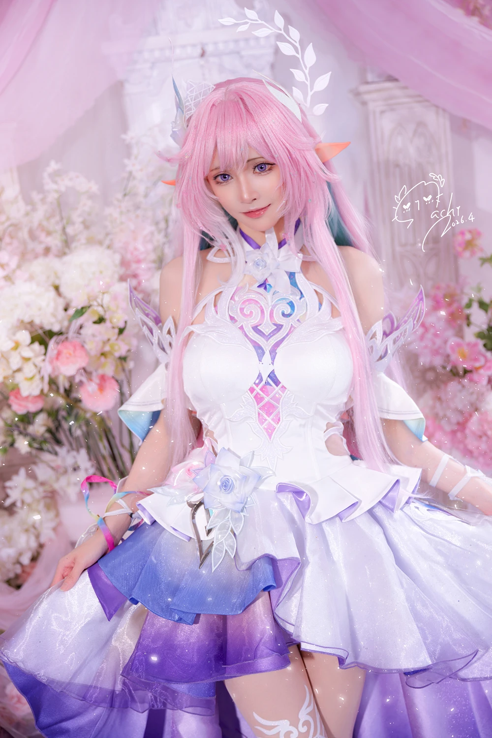 [Machi馬吉] Cosplay Machi馬吉 – Cyrene 昔涟 105P - 第 1 张写真
