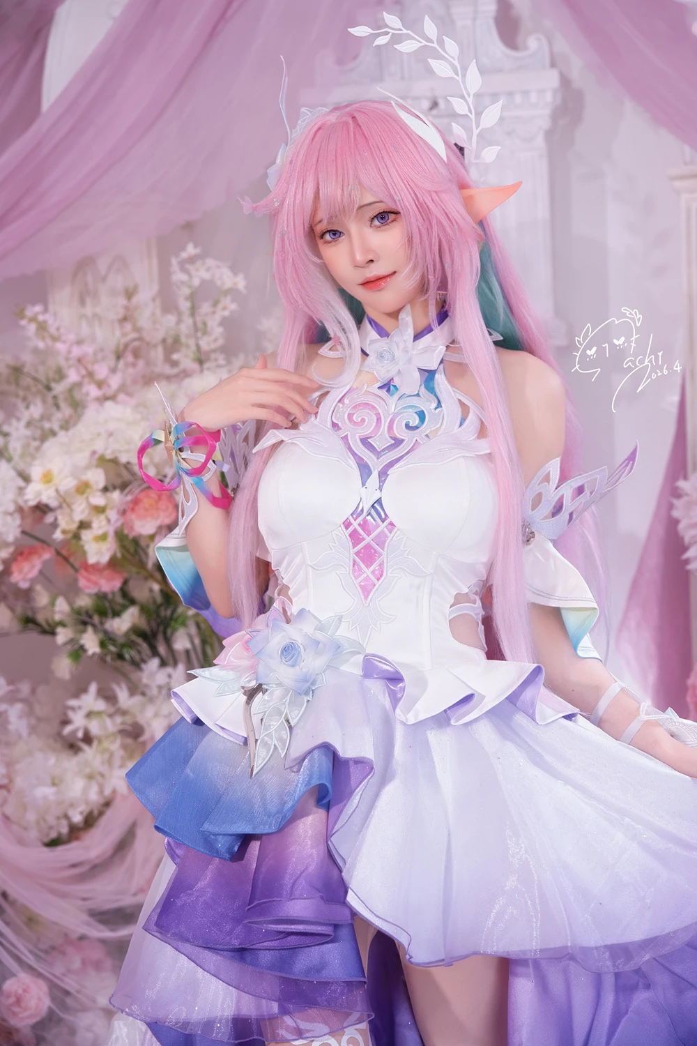 [Machi馬吉] Cosplay Machi馬吉 – Cyrene 昔涟 105P - 第 2 张写真