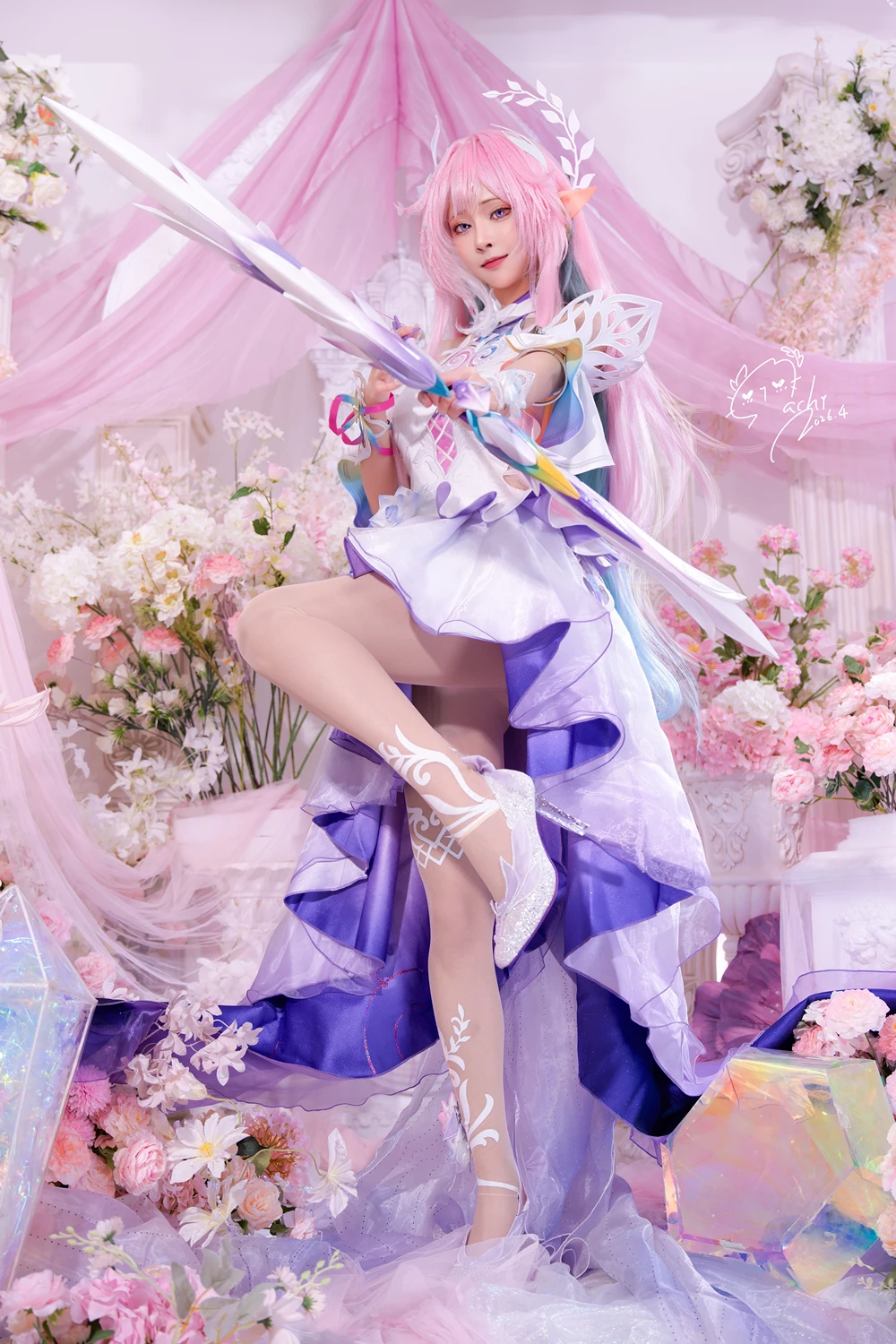 [Machi馬吉] Cosplay Machi馬吉 – Cyrene 昔涟 105P - 第 12 张写真