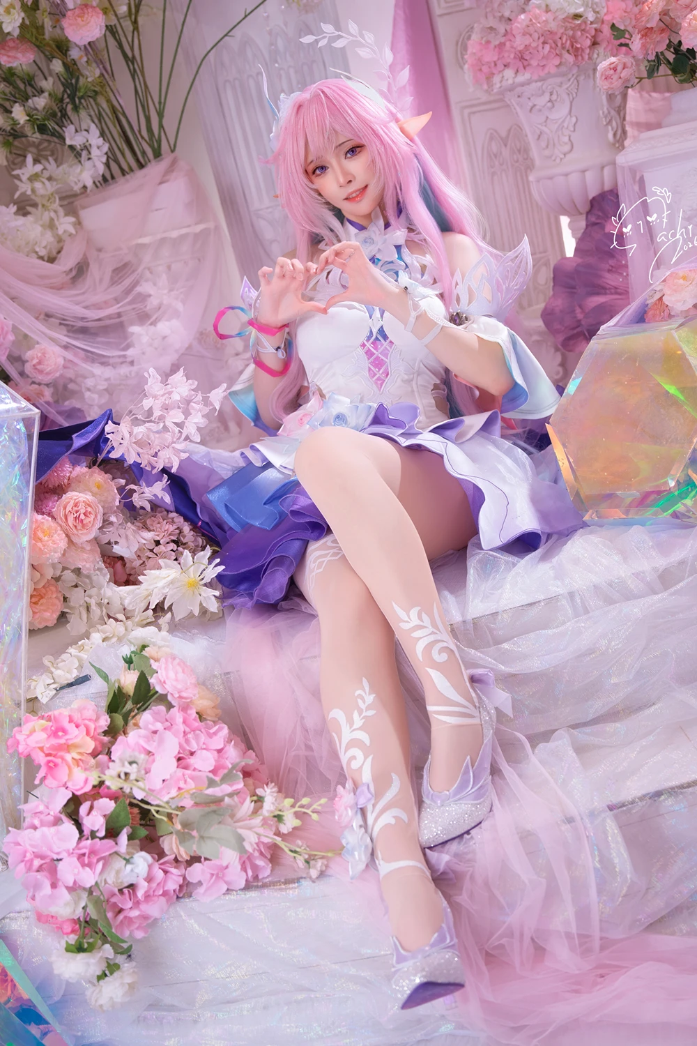[Machi馬吉] Cosplay Machi馬吉 – Cyrene 昔涟 105P - 第 14 张写真