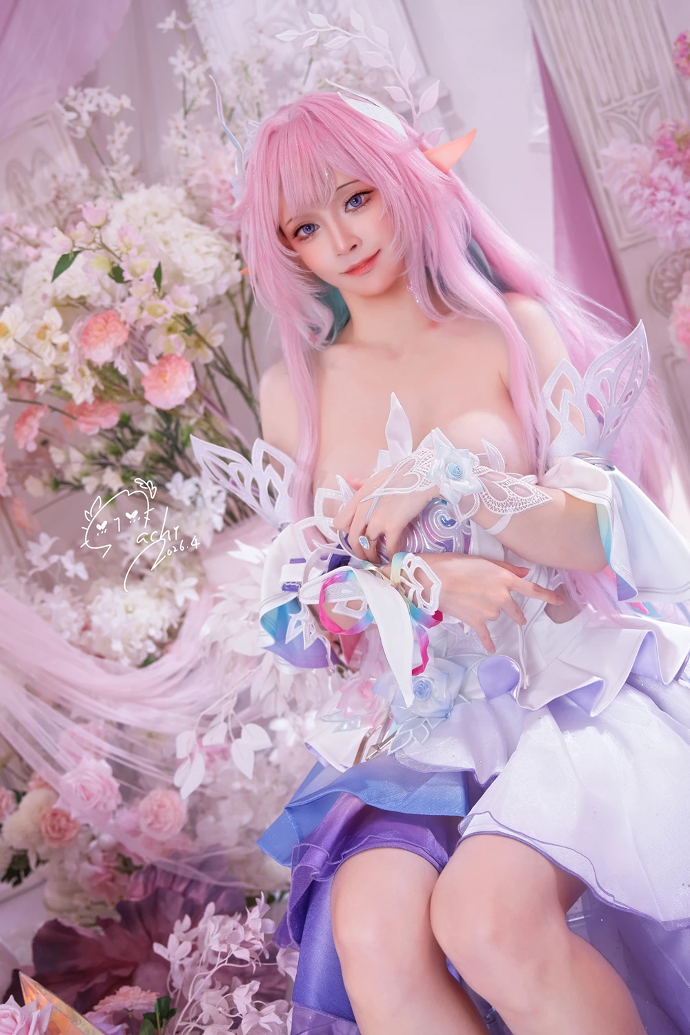 [Machi馬吉] Cosplay Machi馬吉 – Cyrene 昔涟 105P - 第 46 张写真