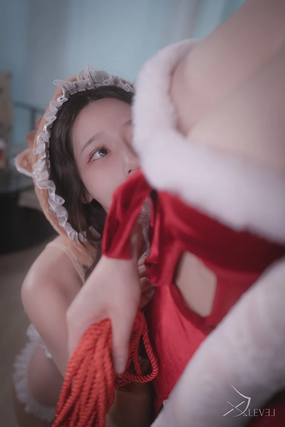 [LE] Yeha 예하 & Suji 수지 – X-LEVEL Vol.60 Ero X-Mas 121P - 第 3 张写真