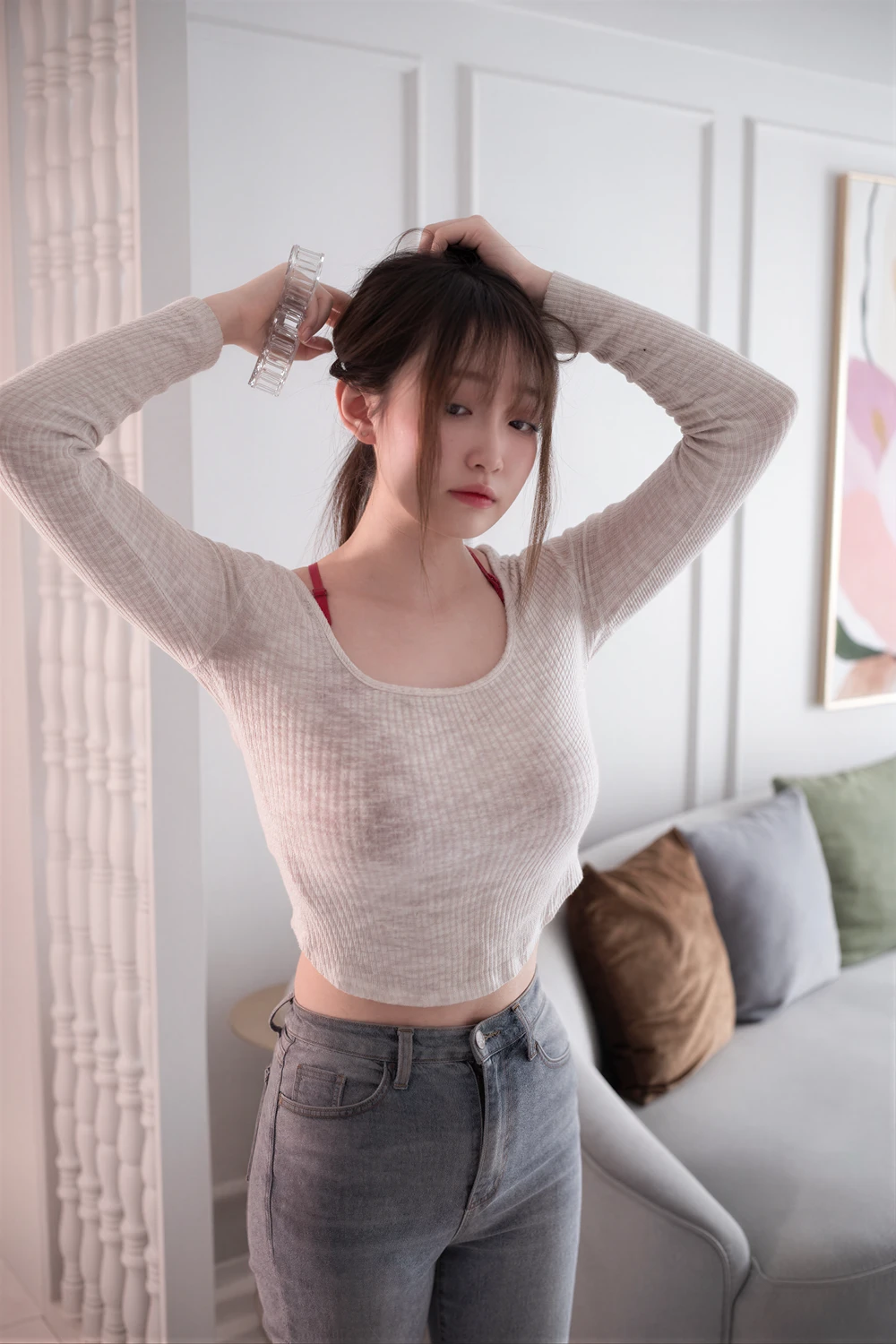 [PURE MEDIA] Raon 라온 – Pure Media Vol.325 The House Keeper 30P - 第 10 张写真