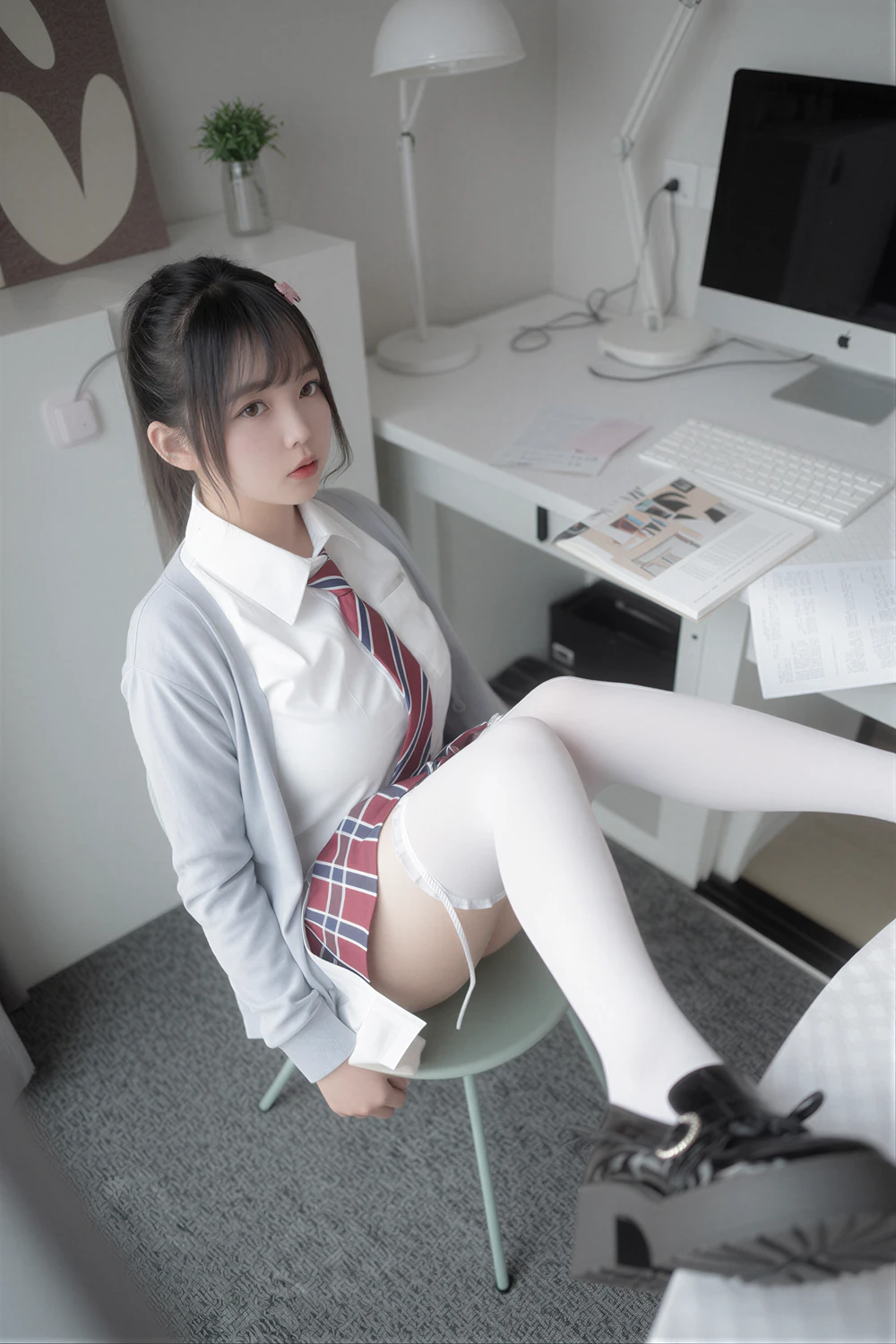 [LE] JJUDY – X-LEVEL 「Vol.75 The Intruder After School」 32P - 第 6 张写真