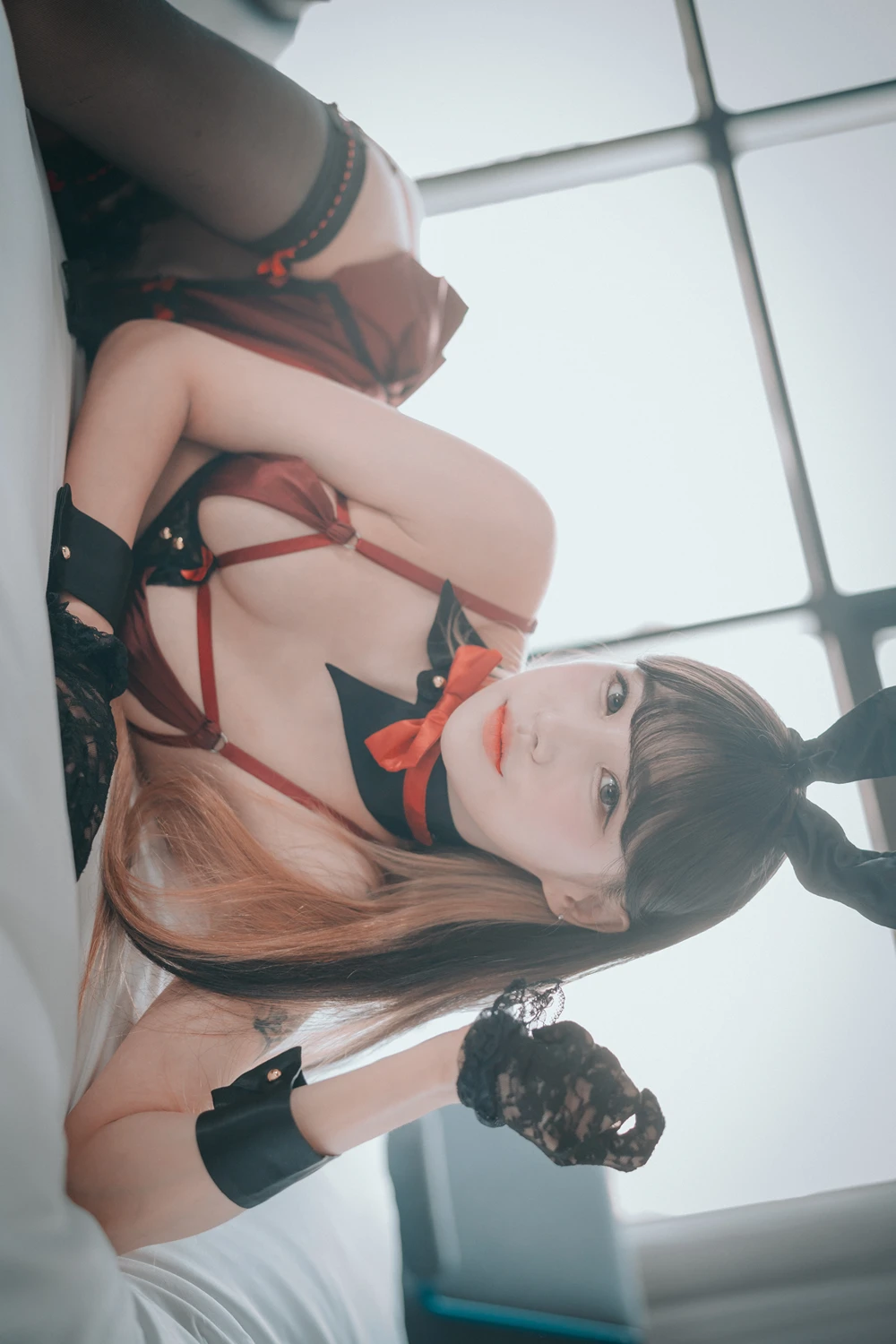 [DJAWA] Taeri 태리 – DJAWA 「Red Velvet Bunny Girl」 90P - 第 32 张写真