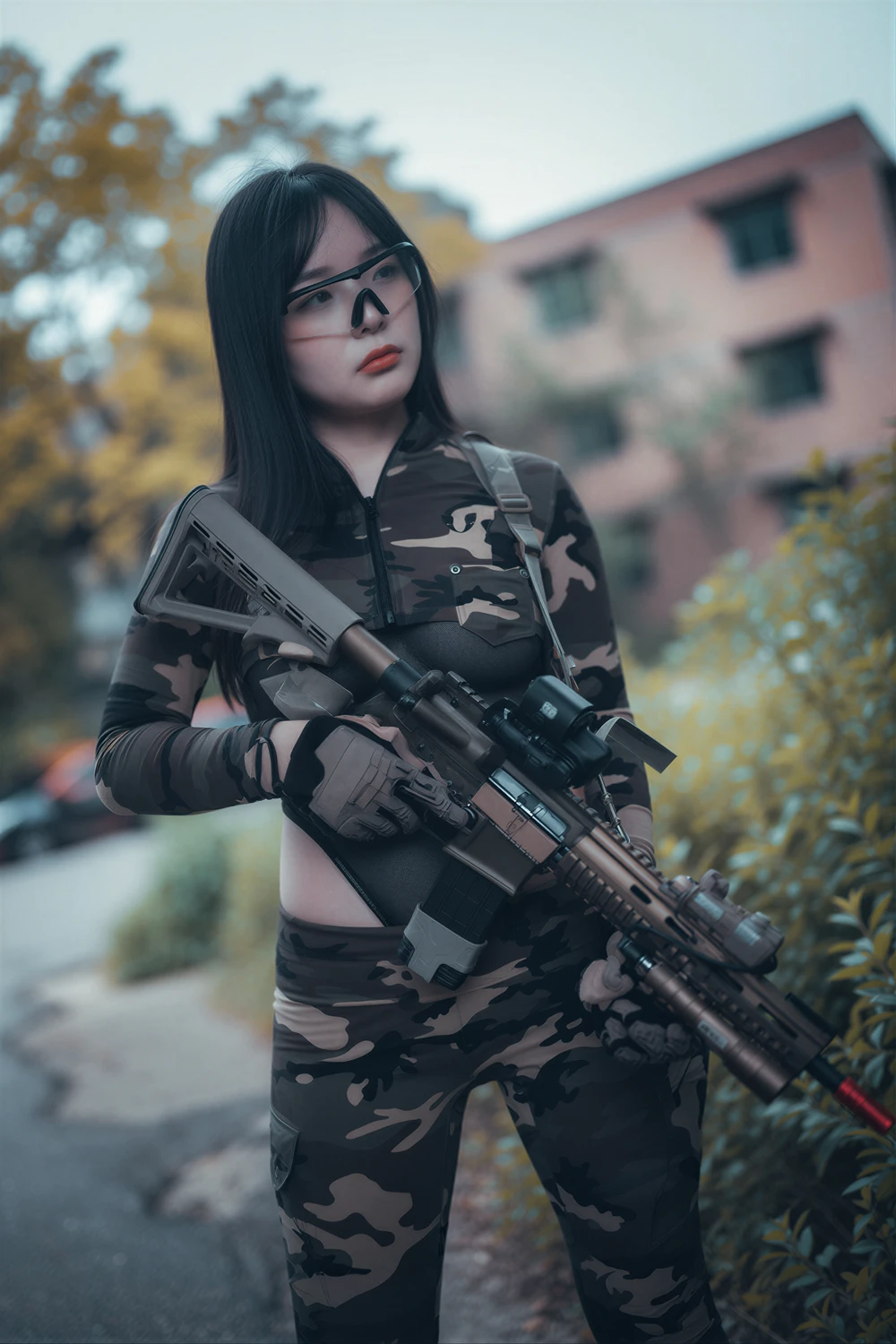 [DJAWA] PIA 피아 – DJAWA 「Loose and Tight Combat Green & Camo」 76P - 第 2 张写真