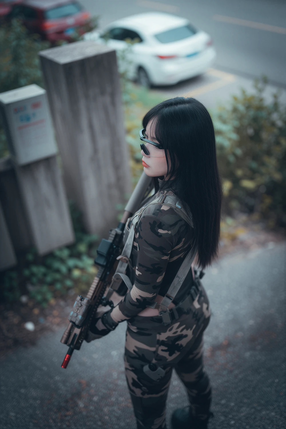 [DJAWA] PIA 피아 – DJAWA 「Loose and Tight Combat Green & Camo」 76P - 第 4 张写真