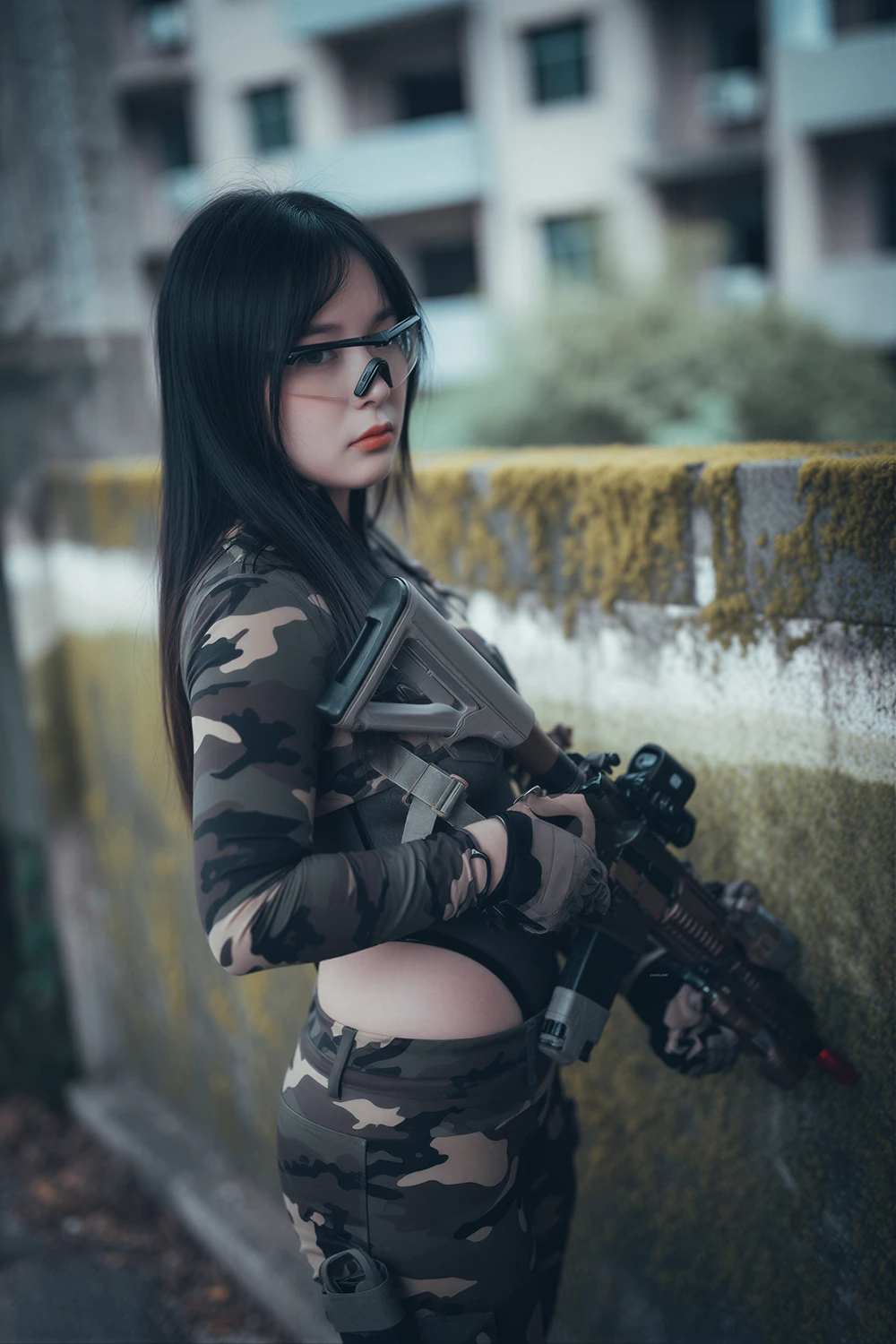 [DJAWA] PIA 피아 – DJAWA 「Loose and Tight Combat Green & Camo」 76P - 第 5 张写真