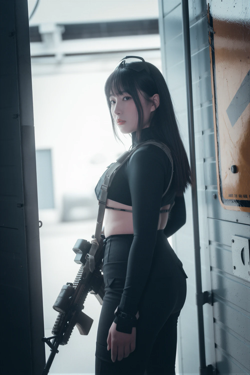 [DJAWA] PIA 피아 – DJAWA 「Loose and Tight Combat Green & Camo」 76P - 第 37 张写真