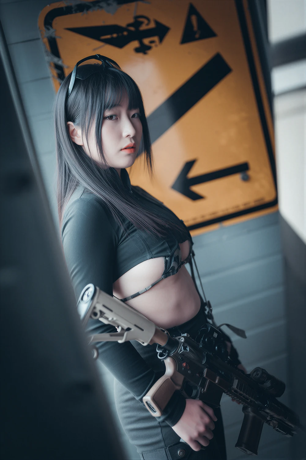 [DJAWA] PIA 피아 – DJAWA 「Loose and Tight Combat Green & Camo」 76P - 第 39 张写真