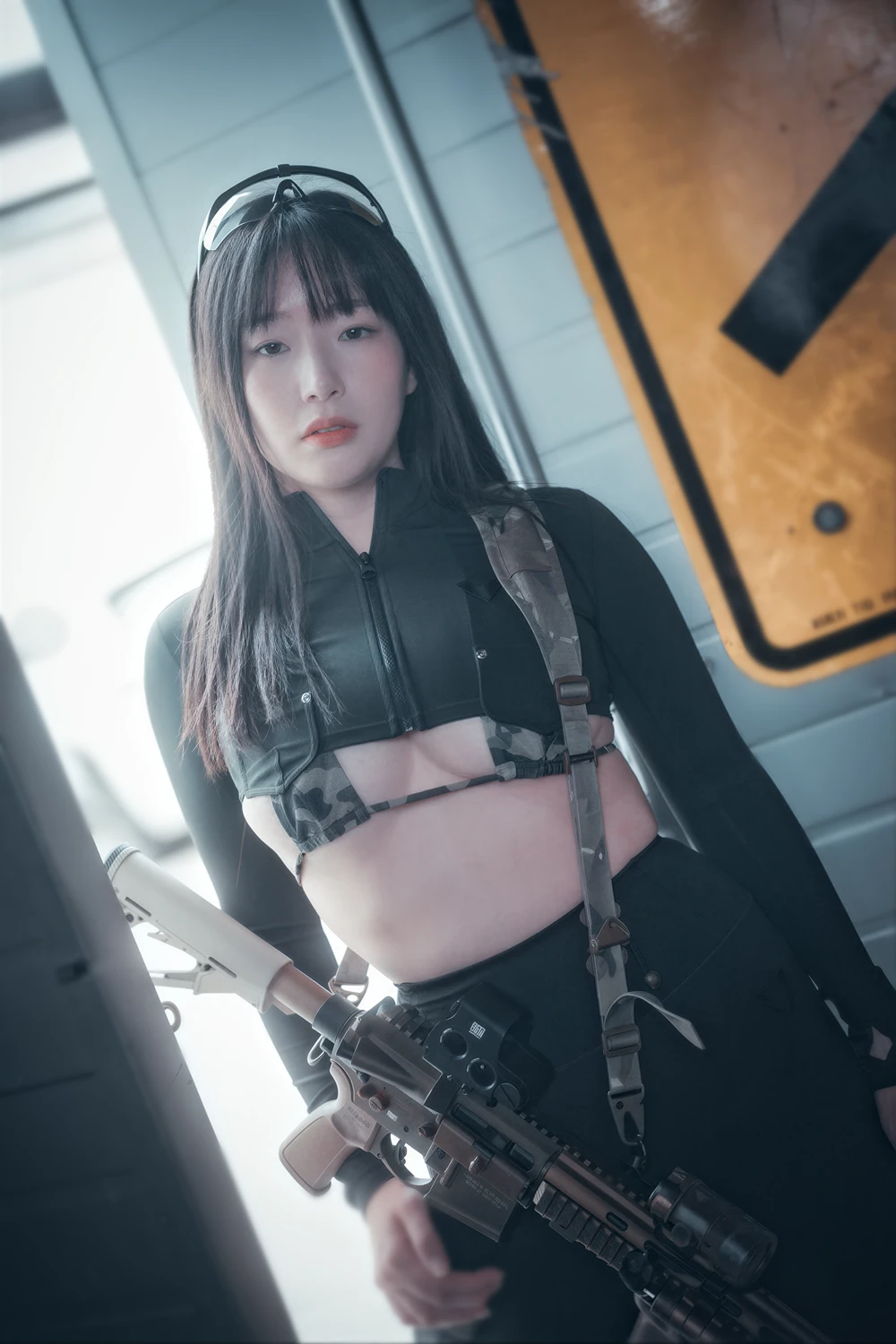[DJAWA] PIA 피아 – DJAWA 「Loose and Tight Combat Green & Camo」 76P - 第 41 张写真