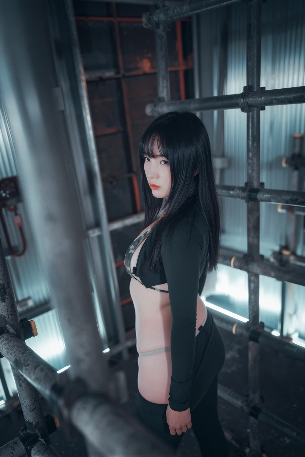 [DJAWA] PIA 피아 – DJAWA 「Loose and Tight Combat Green & Camo」 76P - 第 45 张写真
