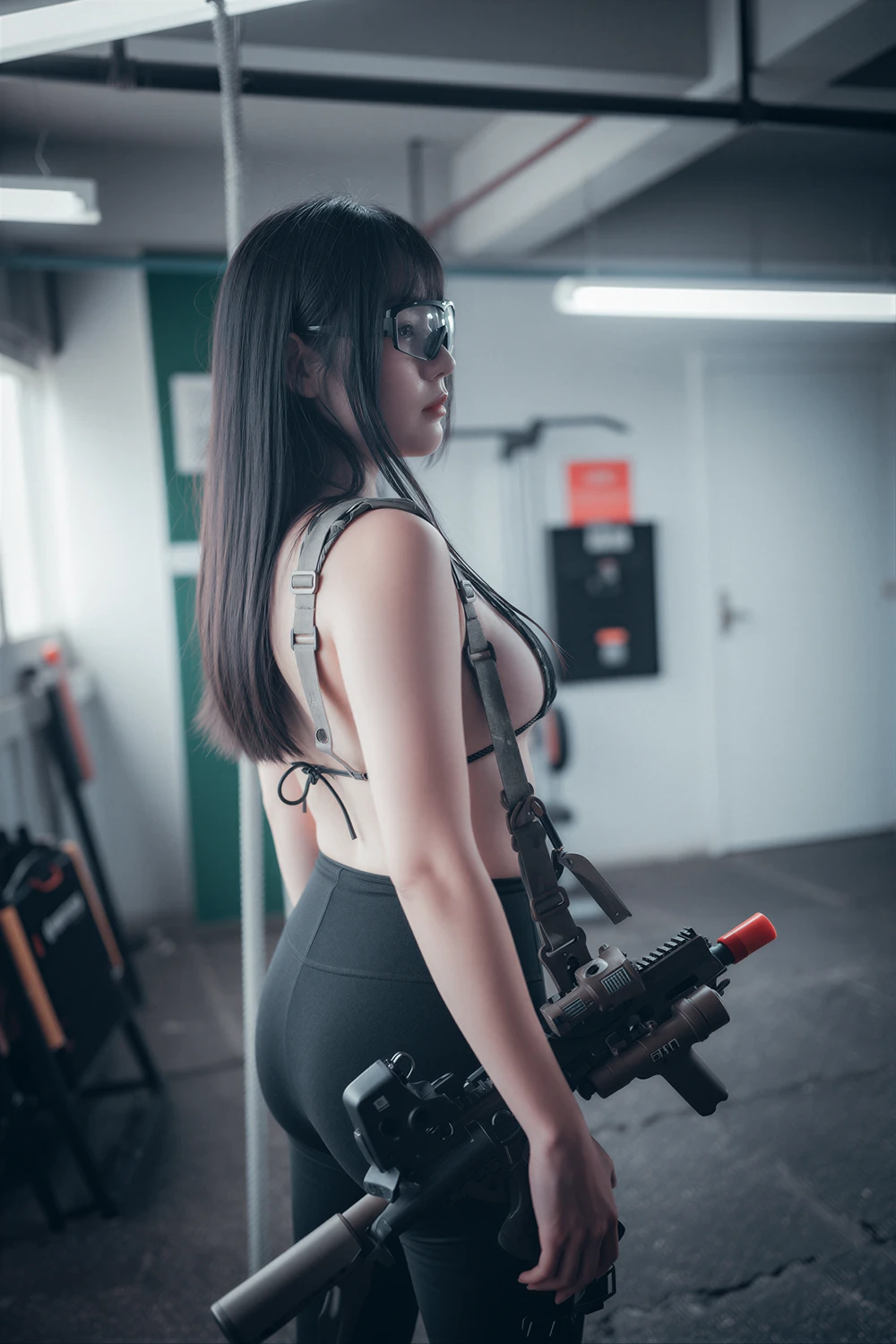 [DJAWA] PIA 피아 – DJAWA 「Loose and Tight Combat Green & Camo」 76P - 第 56 张写真