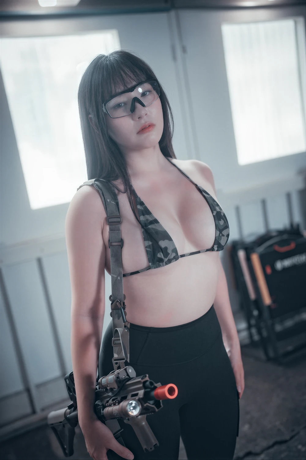 [DJAWA] PIA 피아 – DJAWA 「Loose and Tight Combat Green & Camo」 76P - 第 58 张写真