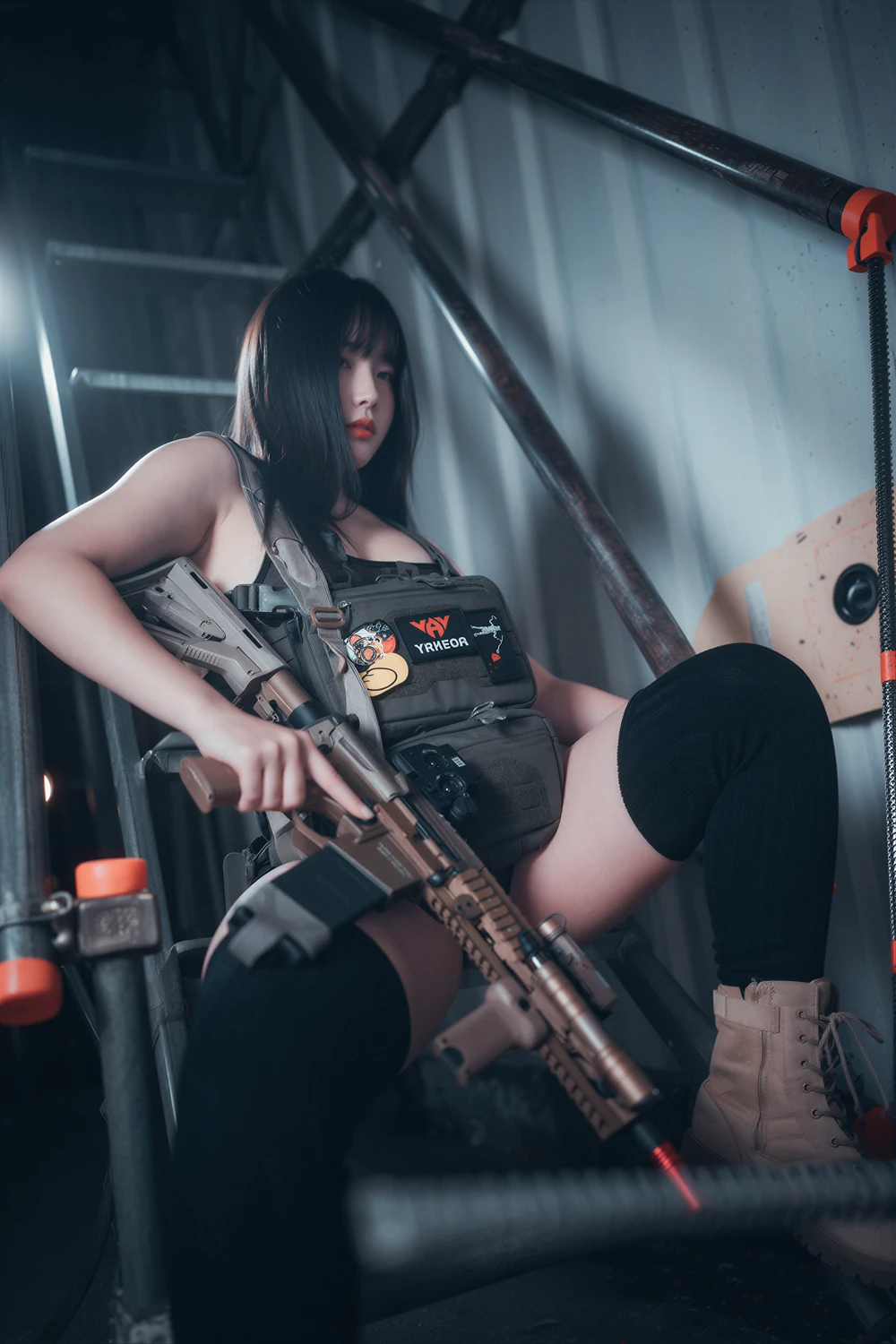 [DJAWA] PIA 피아 – DJAWA 「Loose and Tight Combat Green & Camo」 76P - 第 68 张写真
