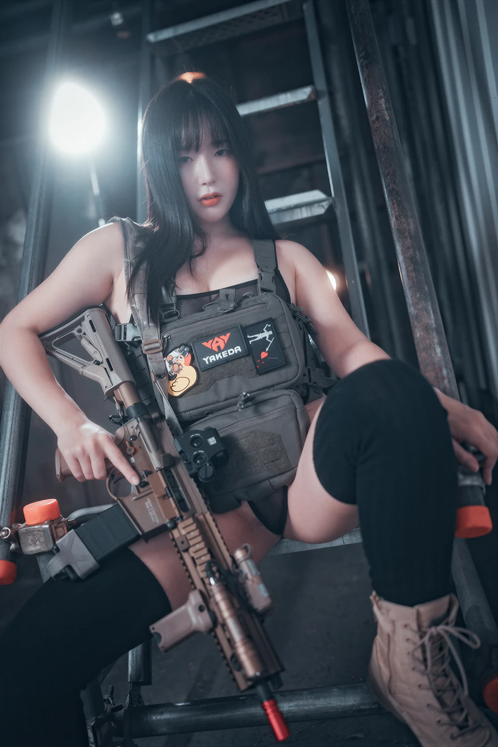 [DJAWA] PIA 피아 – DJAWA 「Loose and Tight Combat Green & Camo」 76P - 第 69 张写真