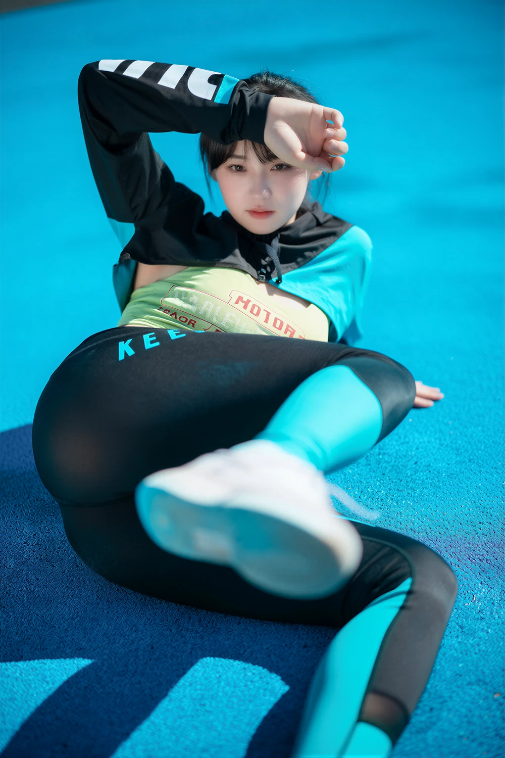 [DJAWA] Hendoong 혠둥이 – DJAWA 「Loose and Tight Jade Blue」 50P - 第 6 张写真