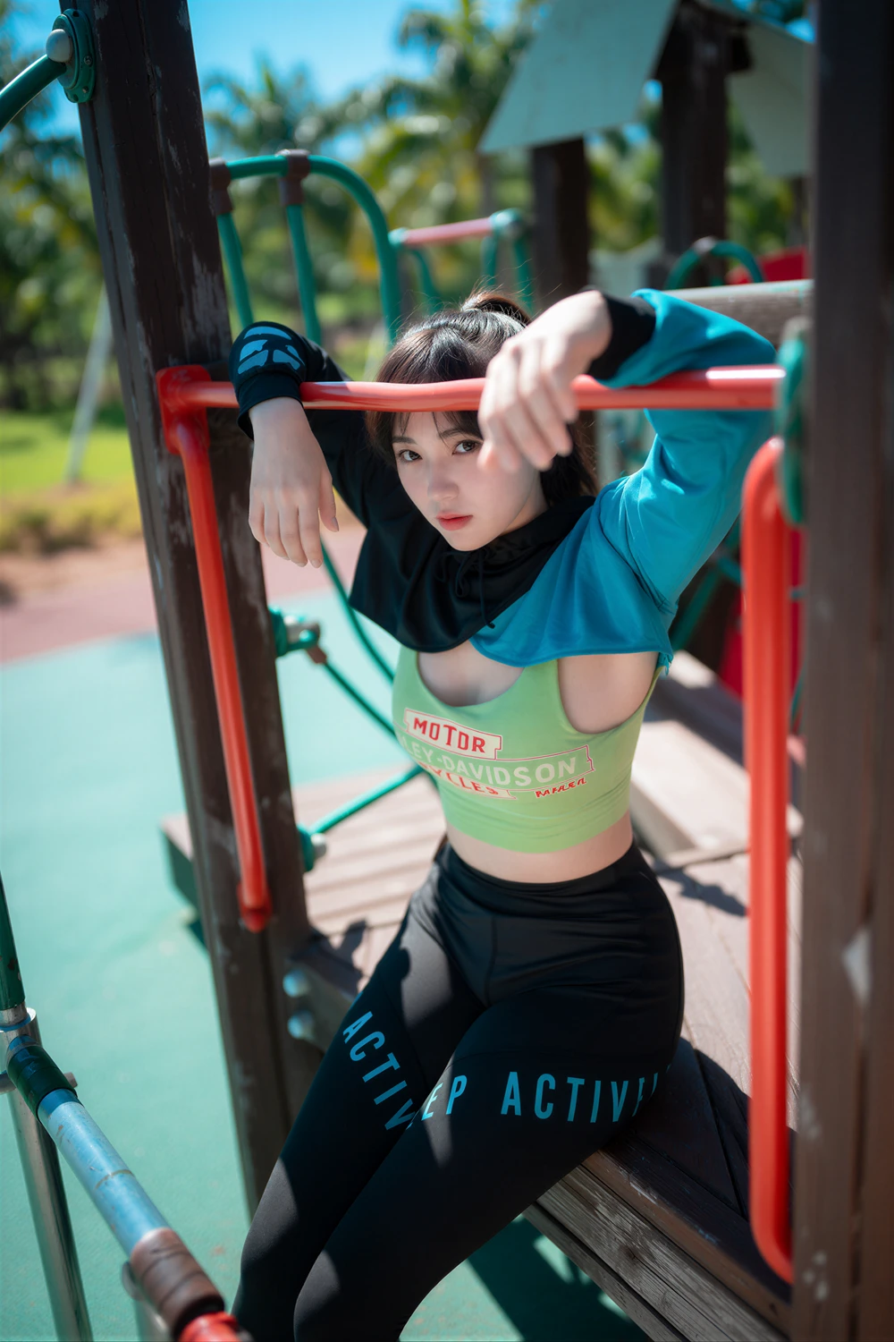 [DJAWA] Hendoong 혠둥이 – DJAWA 「Loose and Tight Jade Blue」 50P - 第 9 张写真