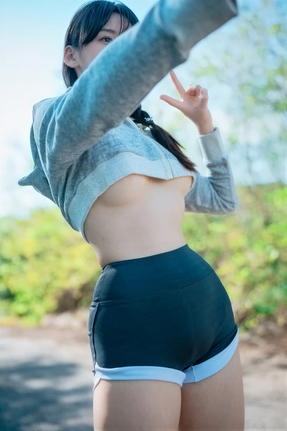 [DJAWA] Hendoong 혠둥이 – DJAWA 「Loose and Tight Jade Blue」 50P - 第 24 张写真