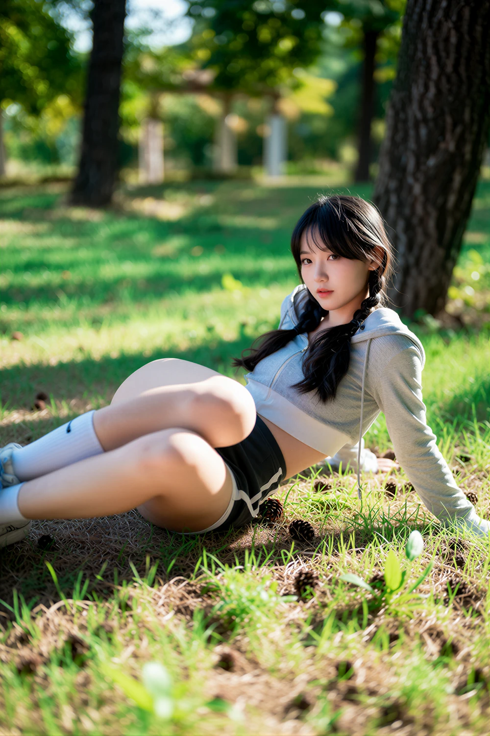 [DJAWA] Hendoong 혠둥이 – DJAWA 「Loose and Tight Jade Blue」 50P - 第 34 张写真