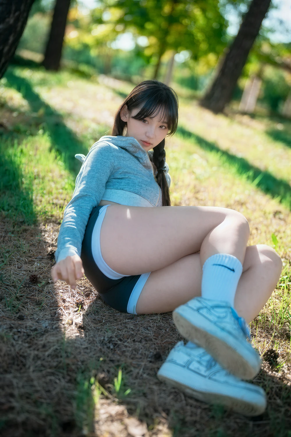 [DJAWA] Hendoong 혠둥이 – DJAWA 「Loose and Tight Jade Blue」 50P - 第 35 张写真