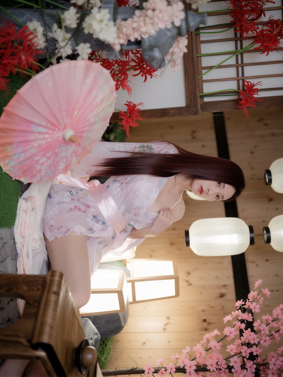 [Bimilstory] Hayun 하윤 – Bimilstory 「Vol.16 Cherry Blossom Date」 60P - 第 2 张写真