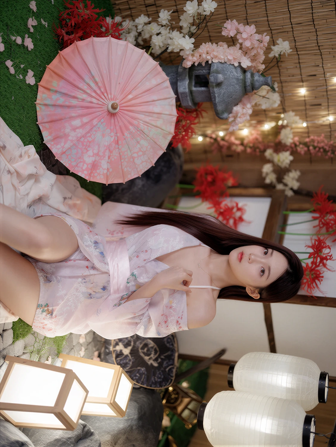 [Bimilstory] Hayun 하윤 – Bimilstory 「Vol.16 Cherry Blossom Date」 60P - 第 5 张写真