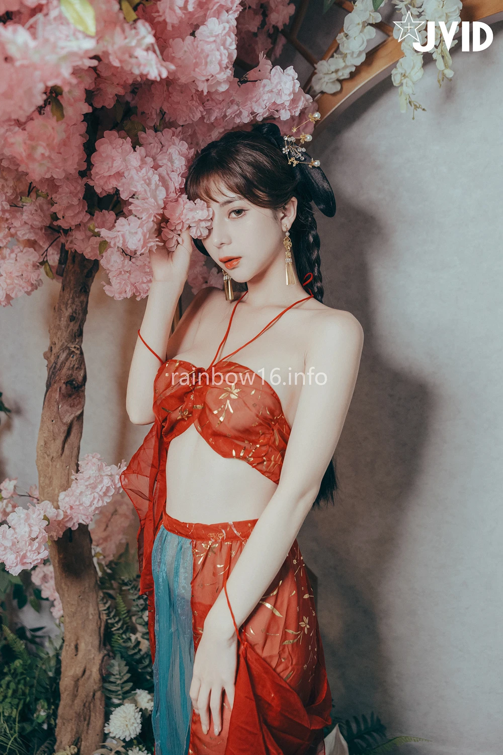 [DJAWA] JVID 小米恩Mina – 裸身淫想渡中秋 Set.02 75P - 第 5 张写真