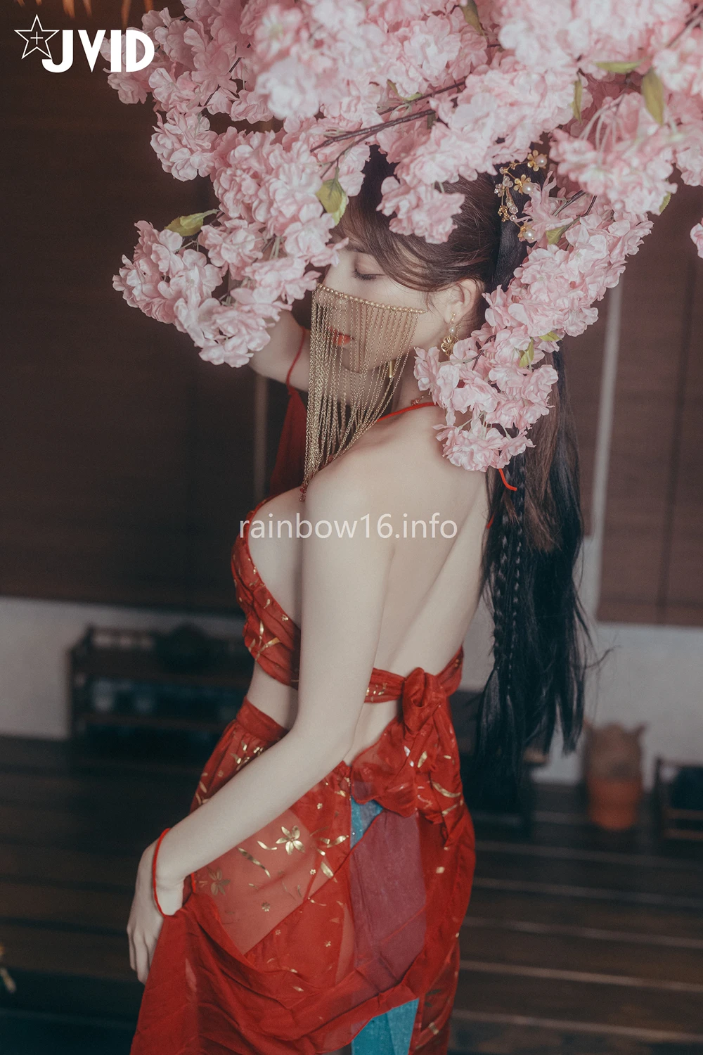 [DJAWA] JVID 小米恩Mina – 裸身淫想渡中秋 Set.02 75P - 第 12 张写真