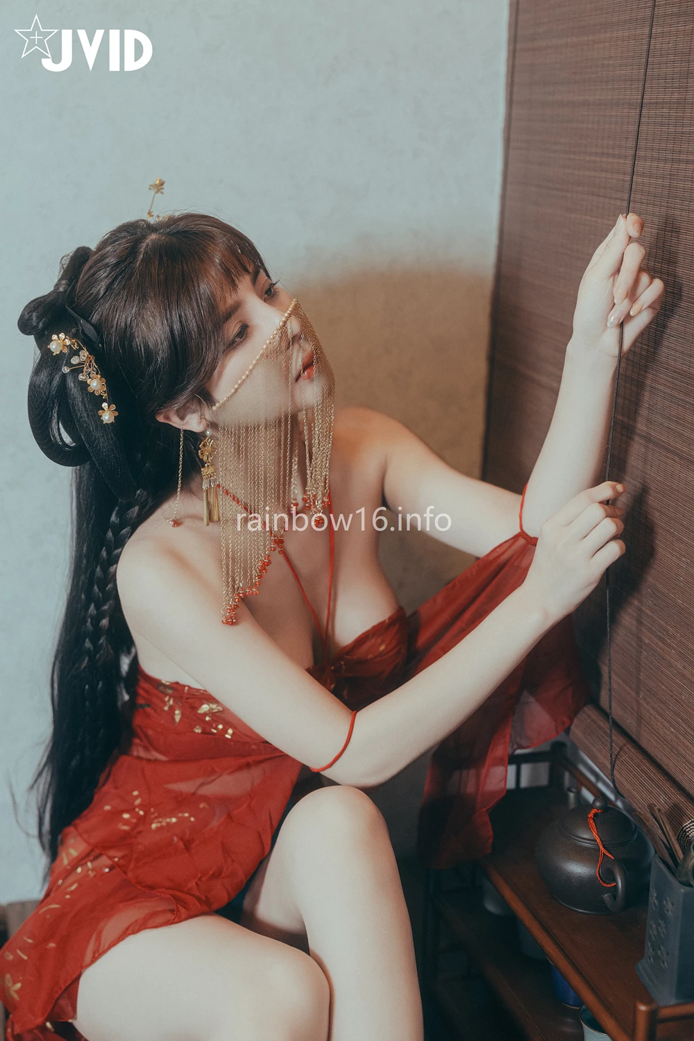 [DJAWA] JVID 小米恩Mina – 裸身淫想渡中秋 Set.02 75P - 第 14 张写真